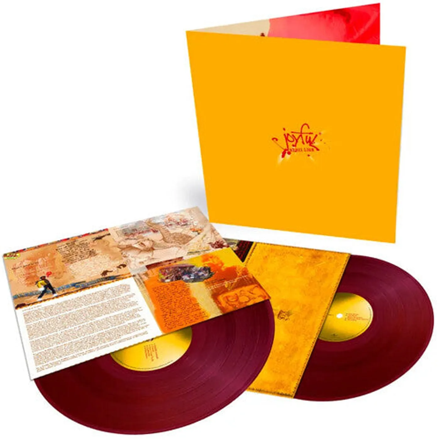 K-Os LP Vinyl - Joyful Rebel Lion (Coloured Vinyl) (Red) (Can)