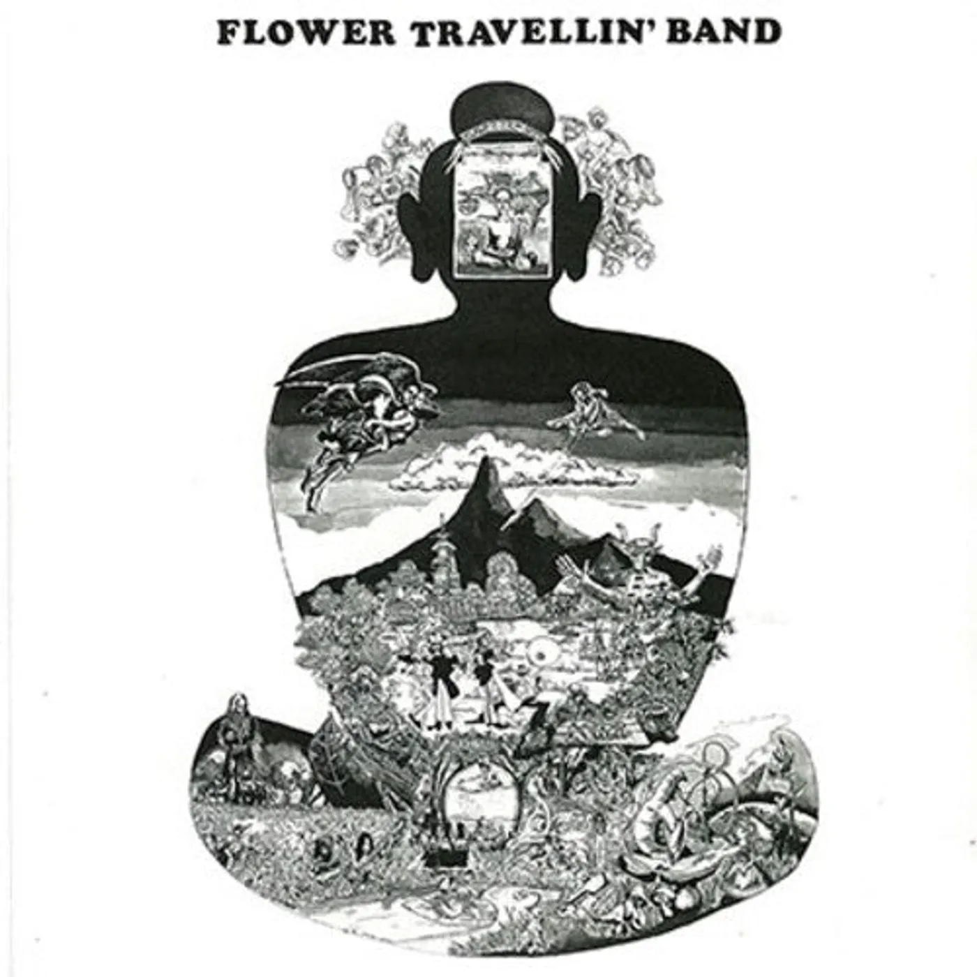 Flower Travellin' Band LP Vinyl - Satori (Coloured Vinyl) (Wht)