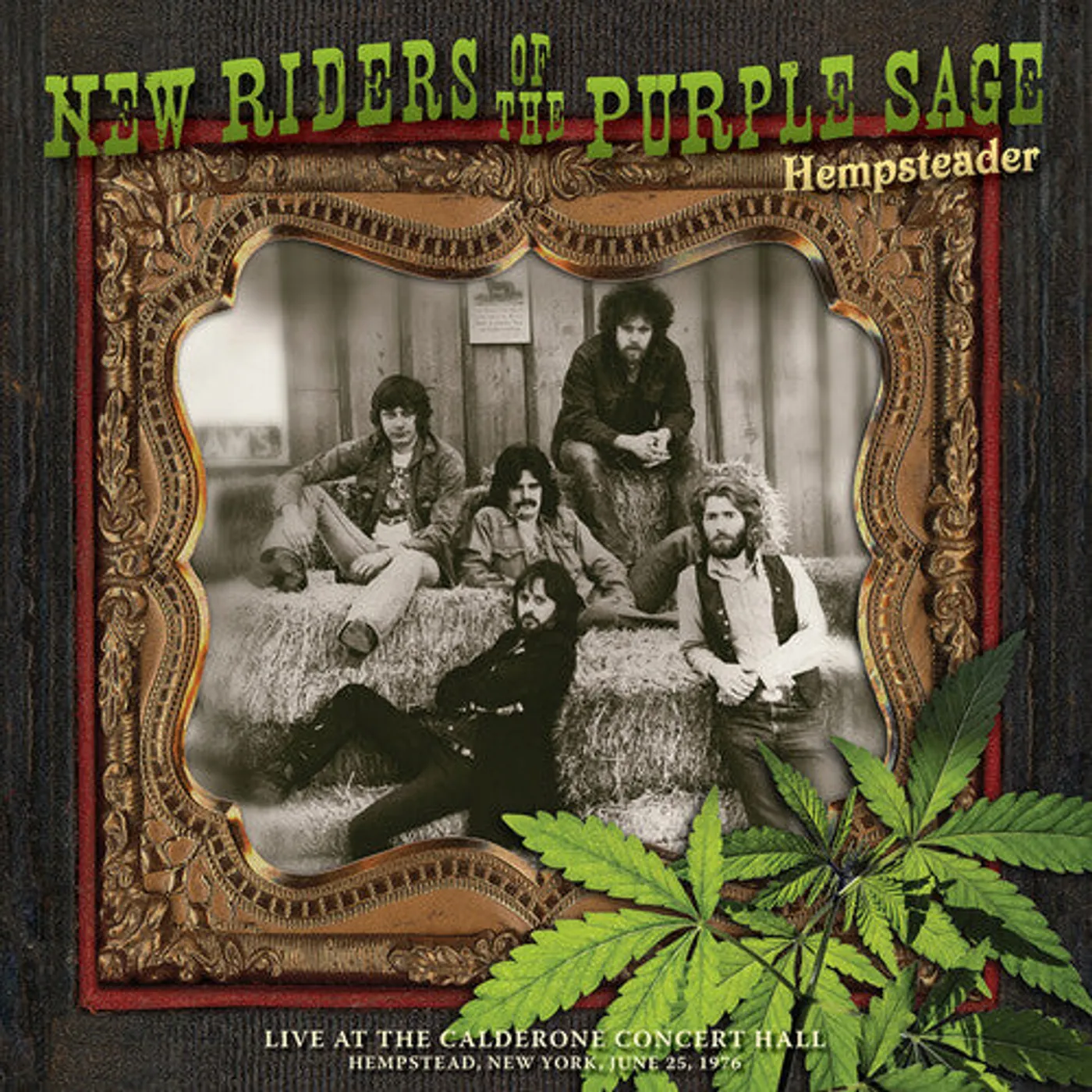 New Riders Of The Purple Sage LP Vinyl - Hempsteader: Live At The Calderone Concert Hall