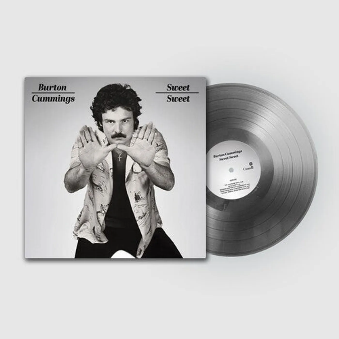 Burton Cummings LP Vinyl - Sweet Sweet - Silver (Coloured Vinyl) (Slv) (Rmst)