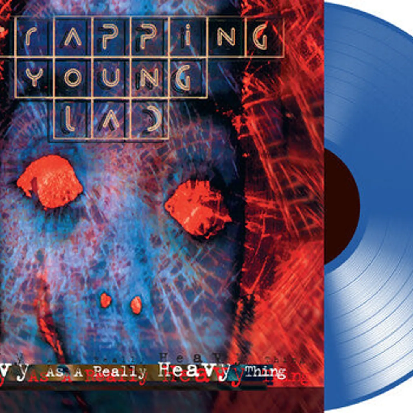 Strapping Young Lad LP Vinyl - Heavy As A Really Heavy Thing - Transparent Blue