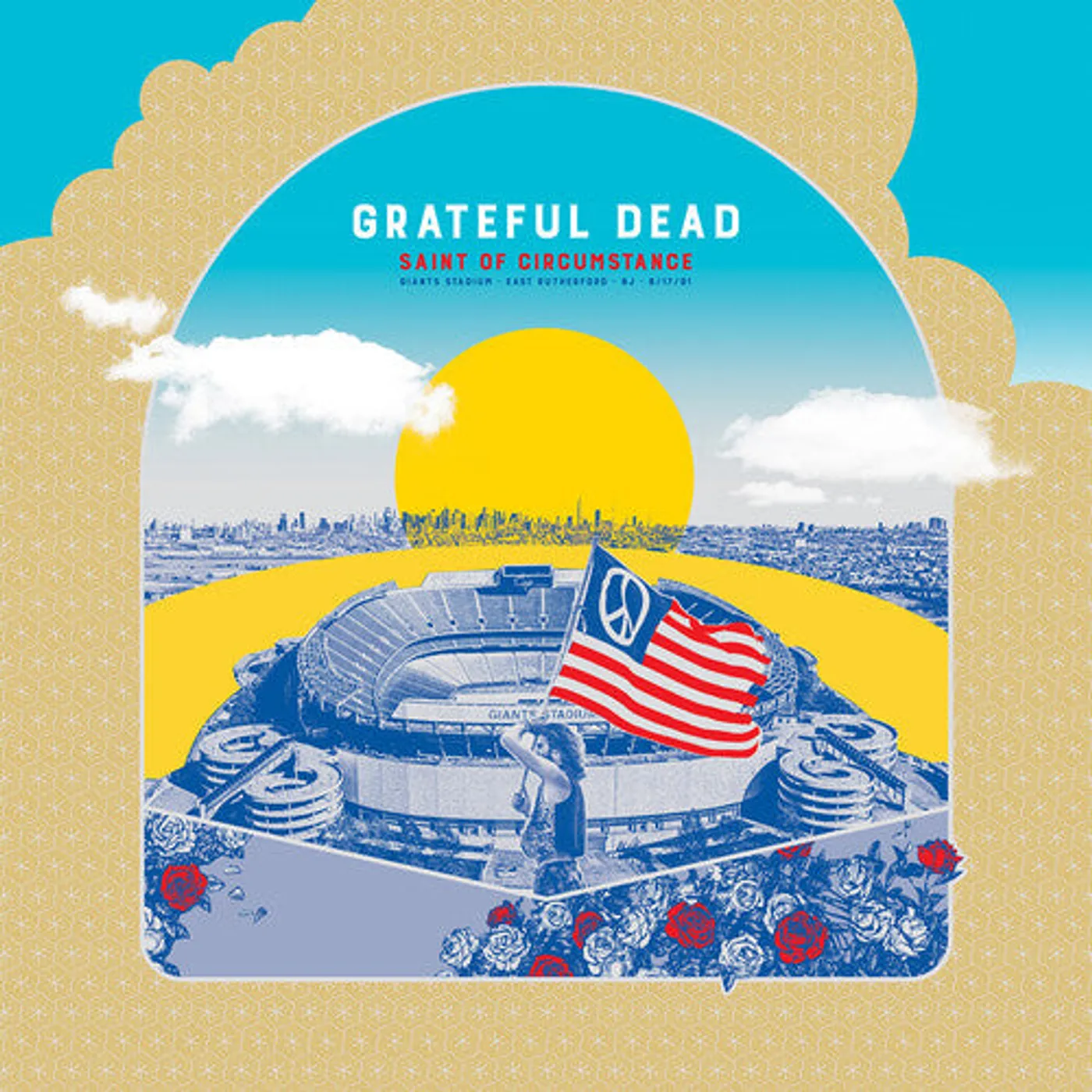 Grateful Dead LP Vinyl - Saint Of Circumstance: Giants Stadium, East