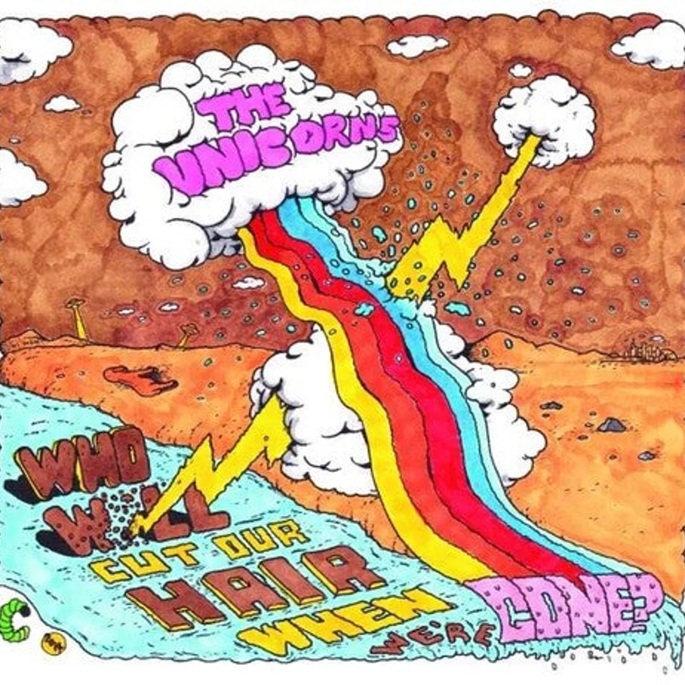 The Unicorns LP Vinyl - Who Will Cut Our Hair When We'Re Gone? (Coloured Vinyl)