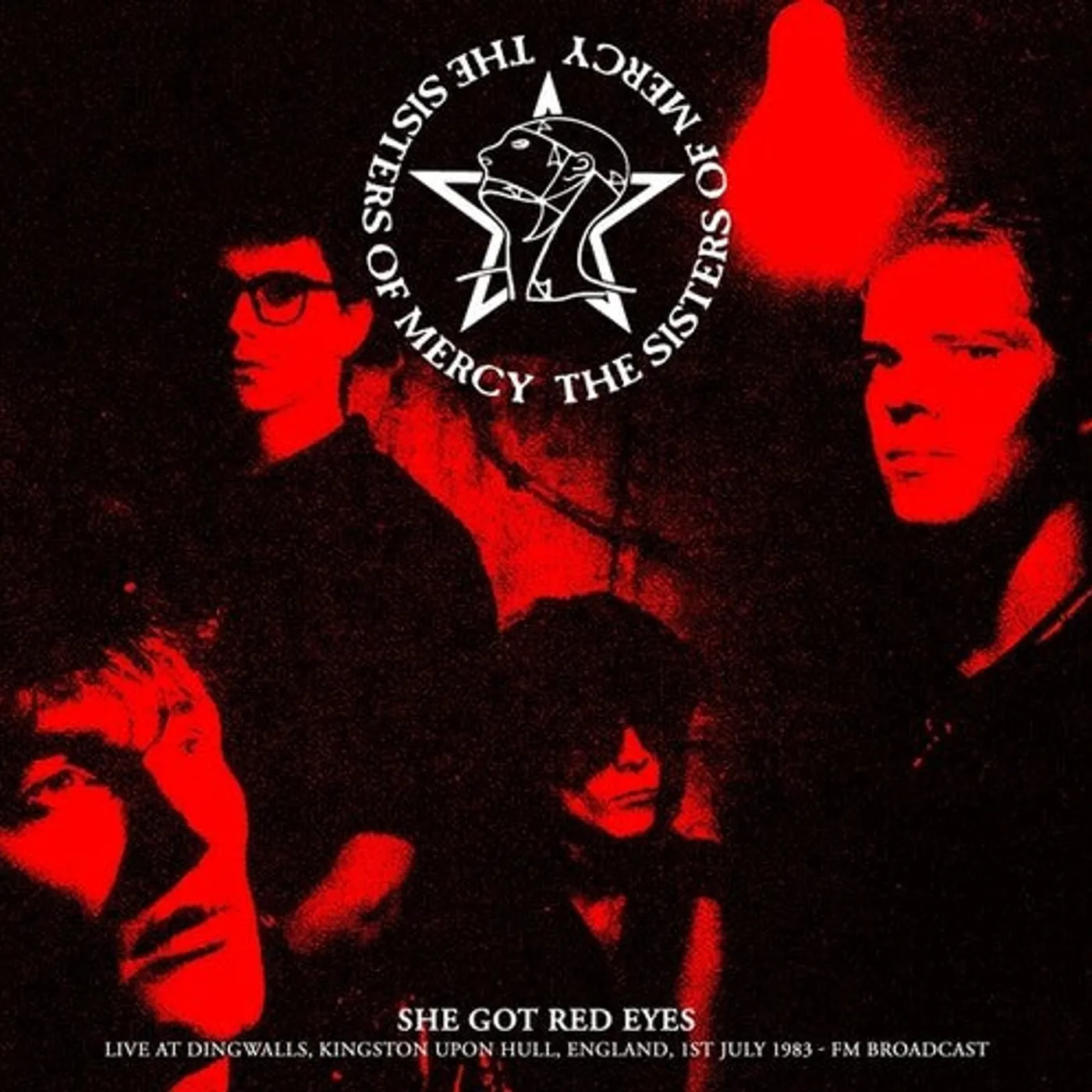 Sisters Of Mercy LP Vinyl - She Got Red Eyes: Live Dingwalls / Kingston Upon