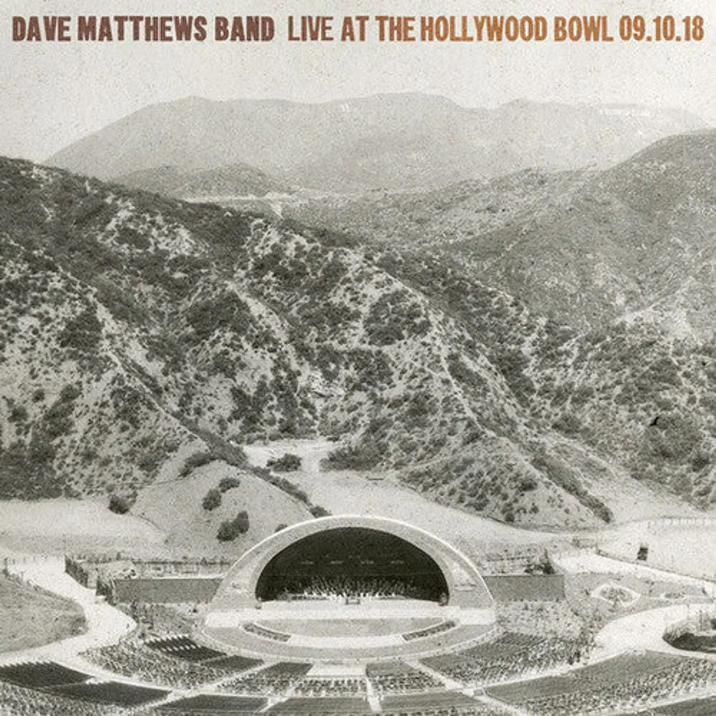 Dave Matthews LP Vinyl - Live At The Hollywood Bowl - September 10 2018