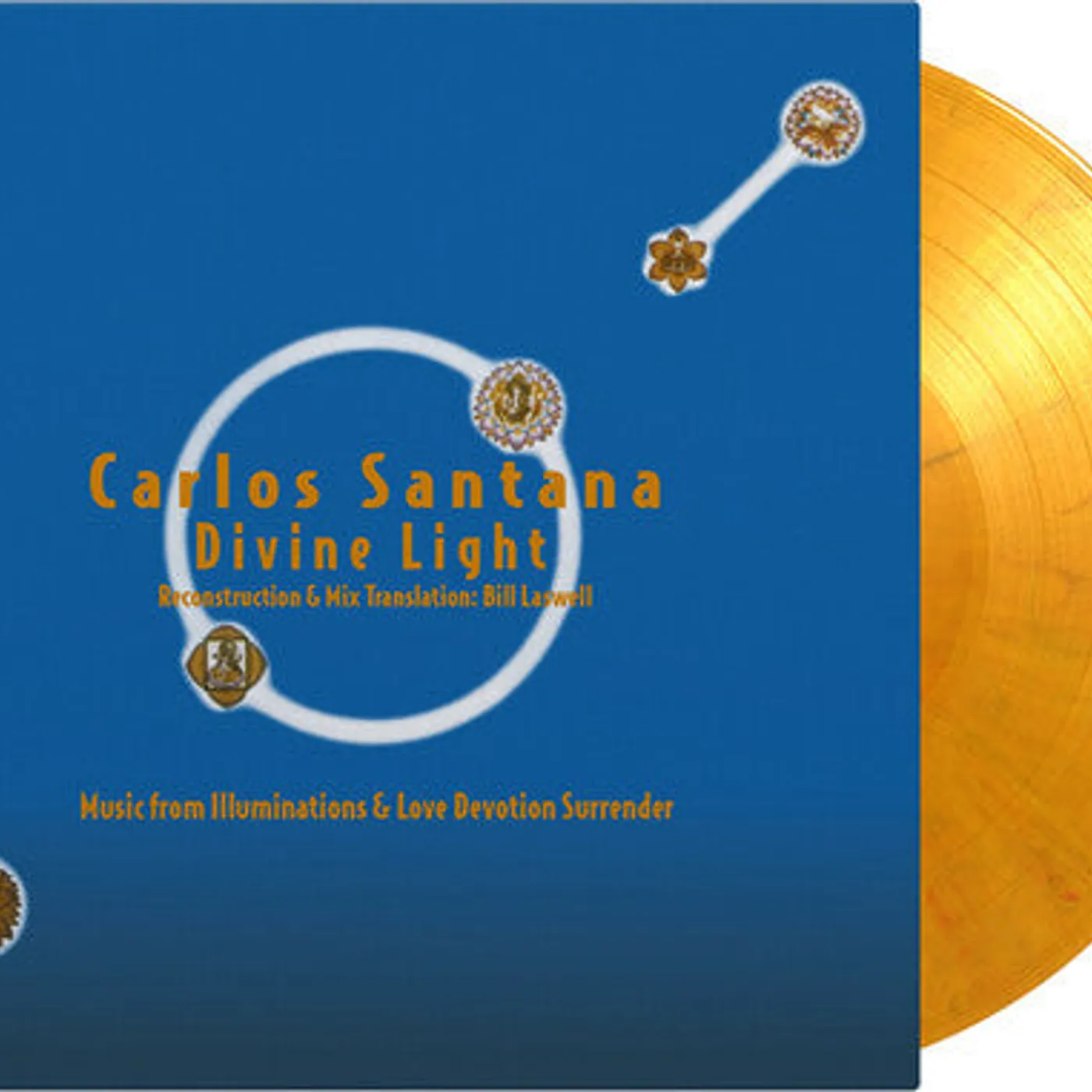 Carlos Santana LP Vinyl - Divine Light: Reconstruction & Mix By Bill Laswell