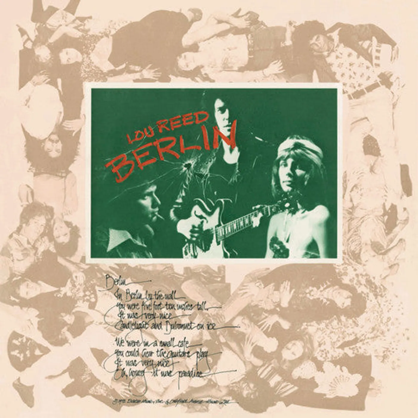 Lou Reed LP Vinyl - Berlin (Ofv) (Rmst)