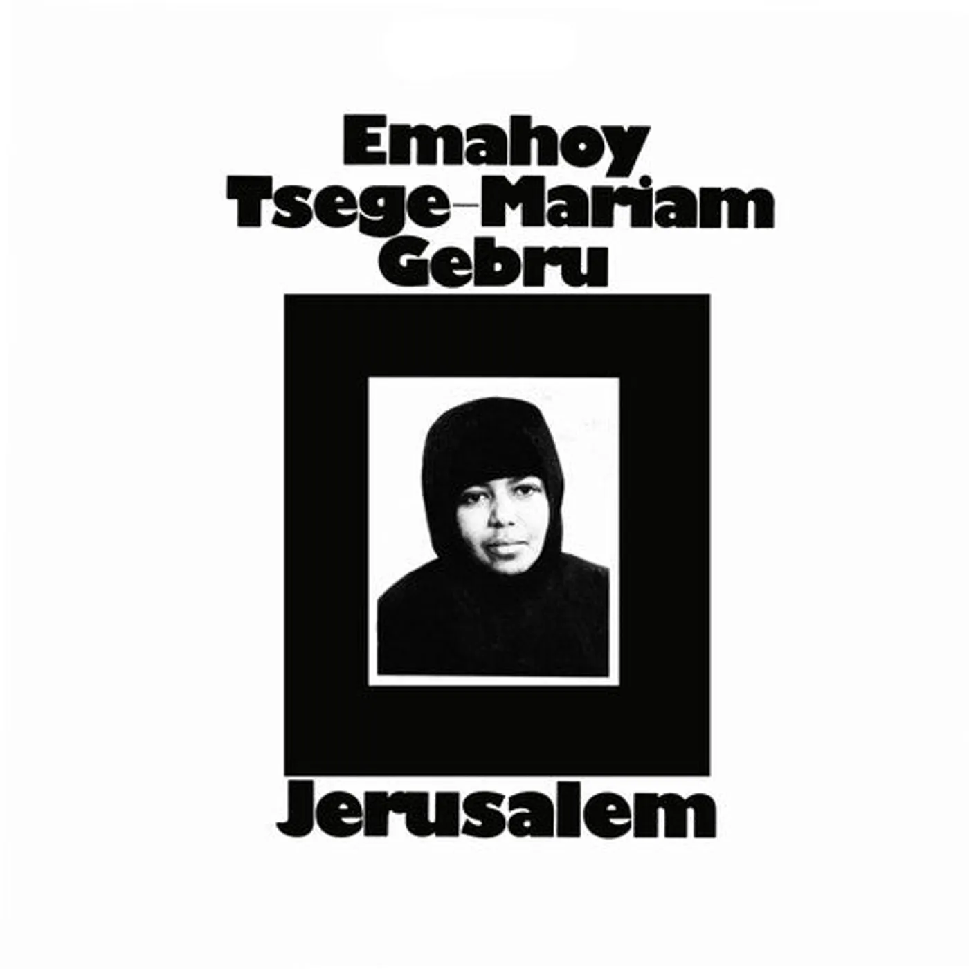 Emahoy Tsege Mariam Gebru LP Vinyl - Jerusalem
