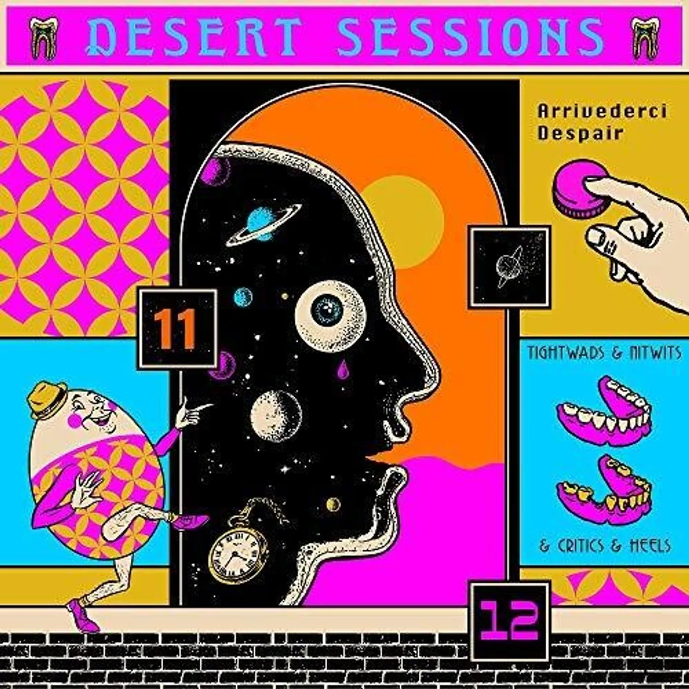 Desert Sessions LP Vinyl - Vols 11 & 12 (Ltd) (Wb)