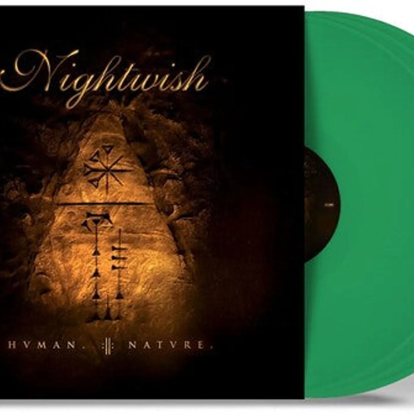 Nightwish LP Vinyl - Human. :Ii: Nature. - Astro Green (Coloured Vinyl) (Grn)