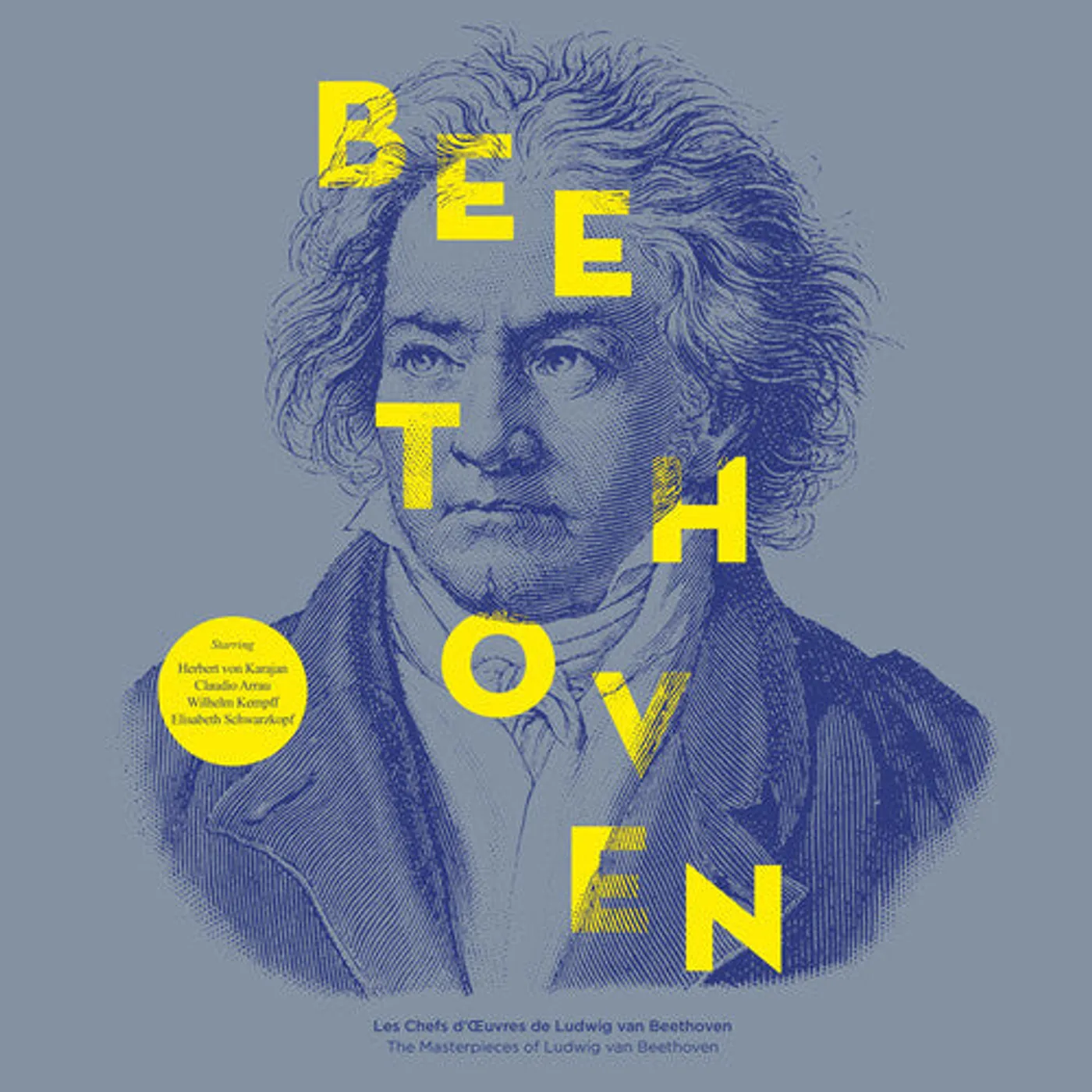 Ludwig van Beethoven LP Vinyl - Beethoven - Les Chefs D'Oeuvre (Ogv) (Fra)
