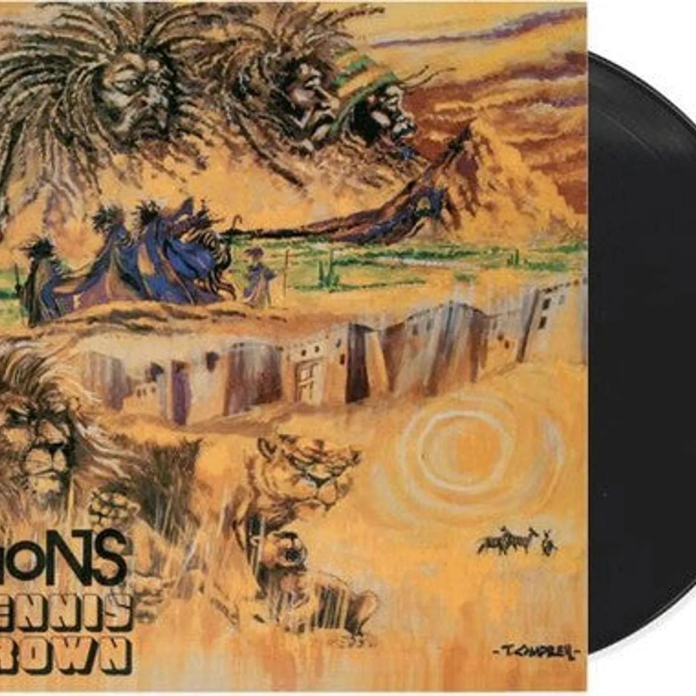 Dennis Brown LP Vinyl - Vision Of Dennis Brown