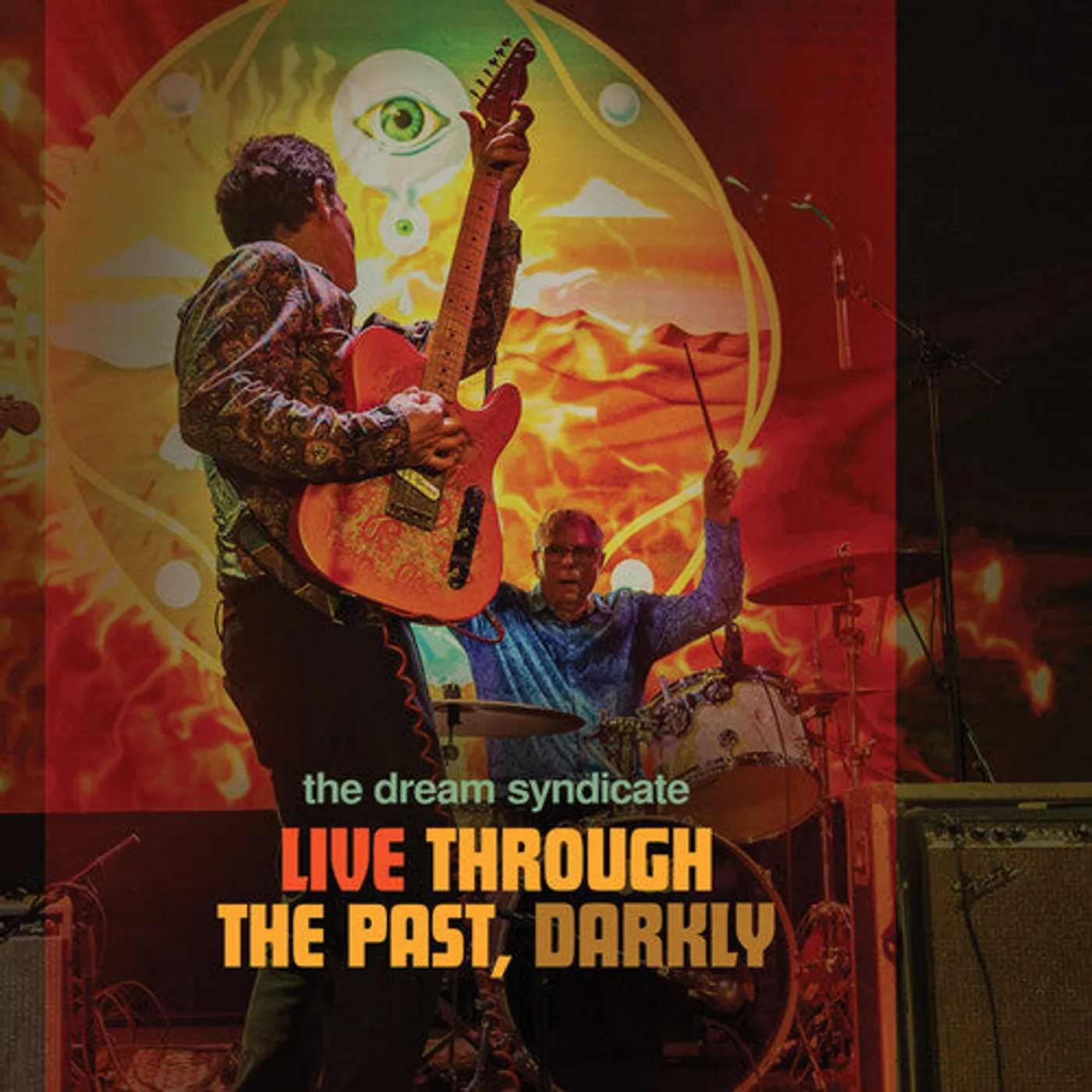 The Dream Syndicate LP Vinyl - Live Through The Past Darkly (Blue) (Bonus Dvd)