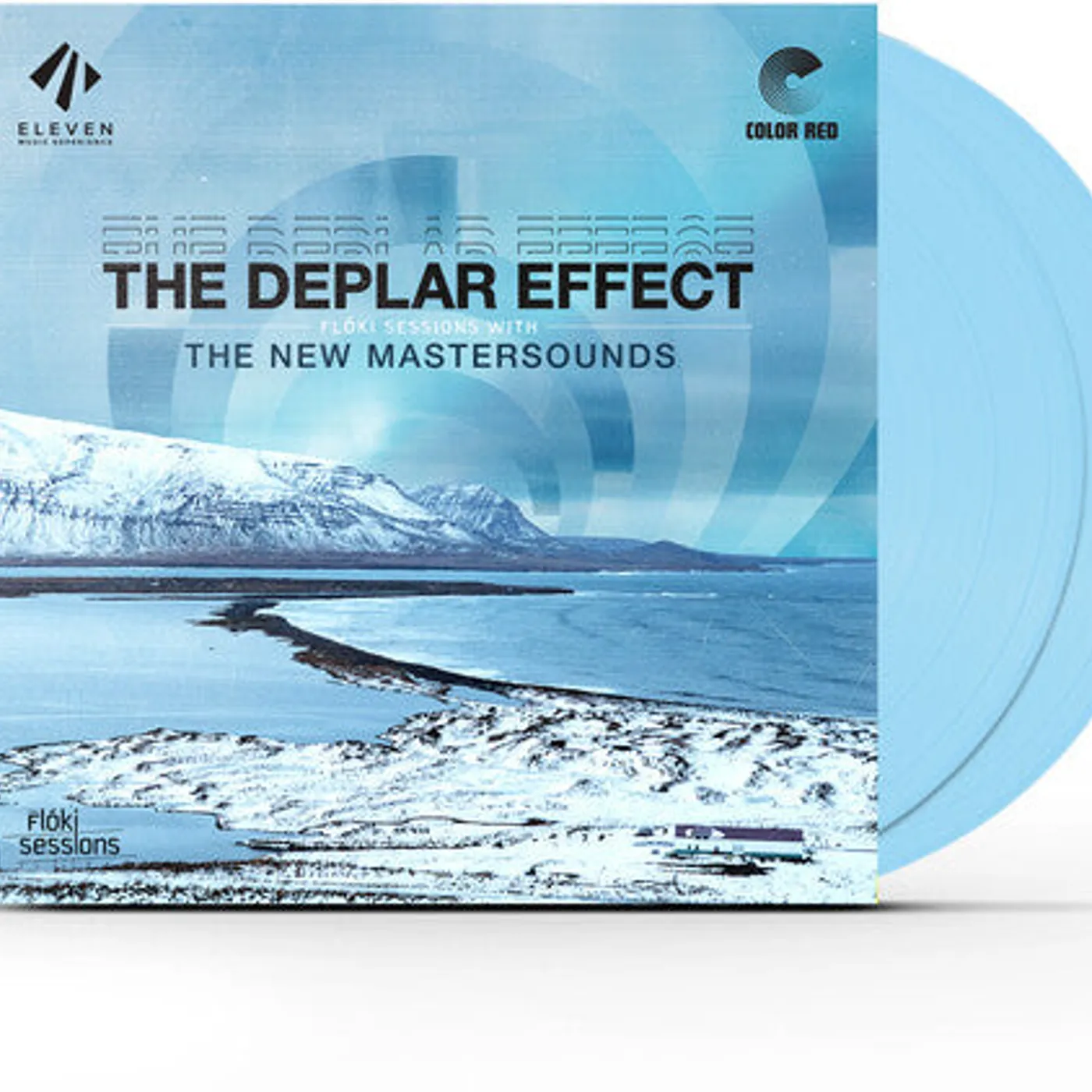 The New Mastersounds LP Vinyl - Deplar Effect - Ice Blue (Blue) (Coloured Vinyl) (Gate Fold)