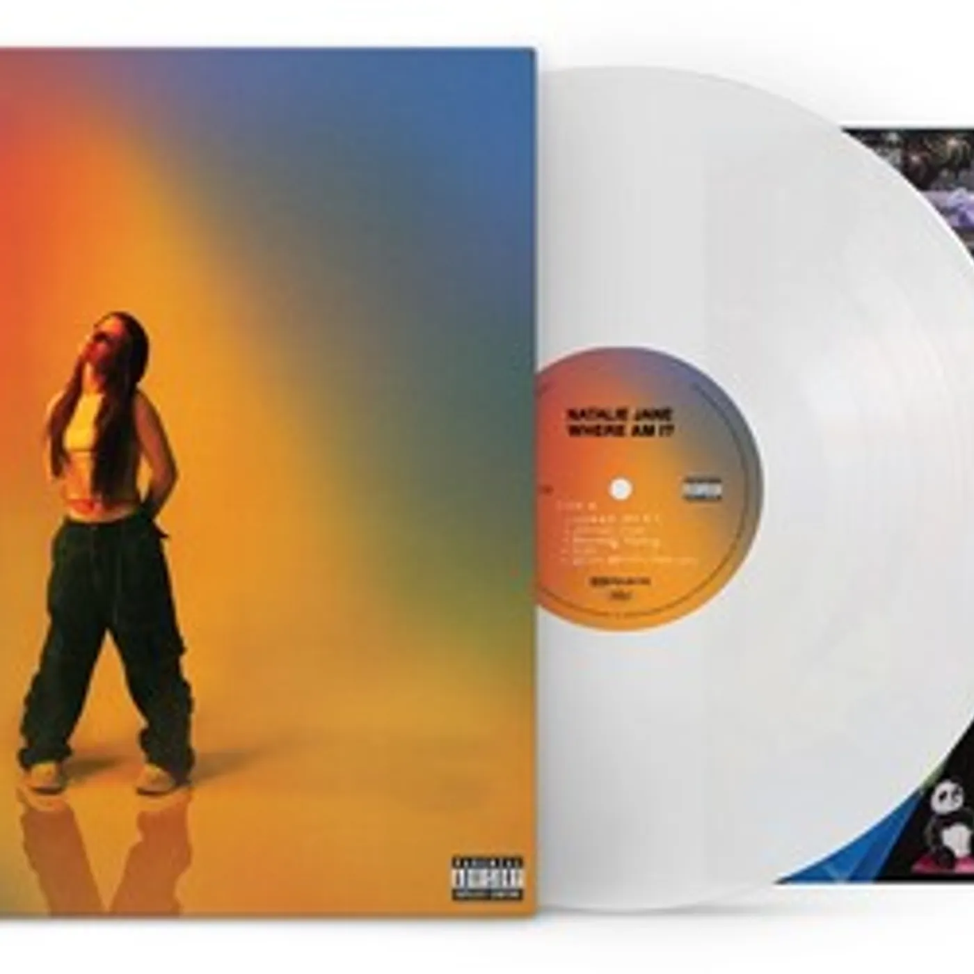 Natalie Jane LP Vinyl - Where Am I? (Coloured Vinyl) (Wht)