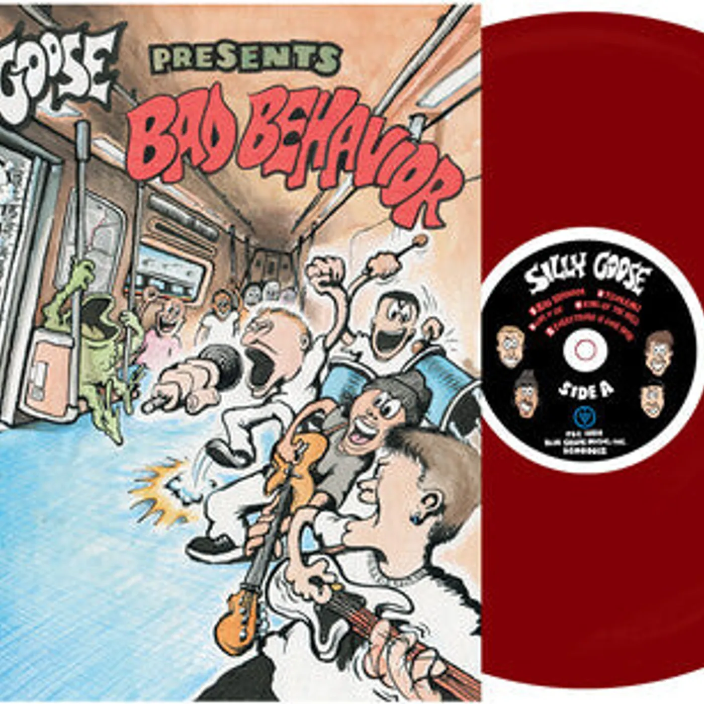 Silly Goose LP Vinyl - Bad Behavior (Coloured Vinyl) (Ruby)