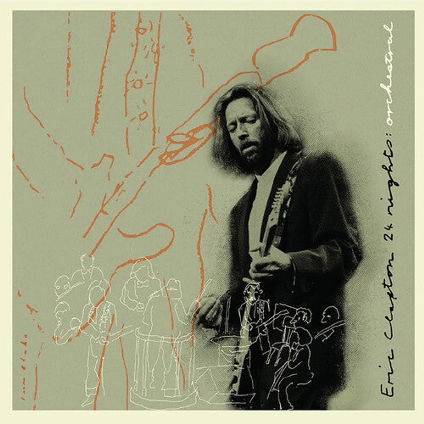 Eric Clapton LP Vinyl - 24 Nights: Orchestral
