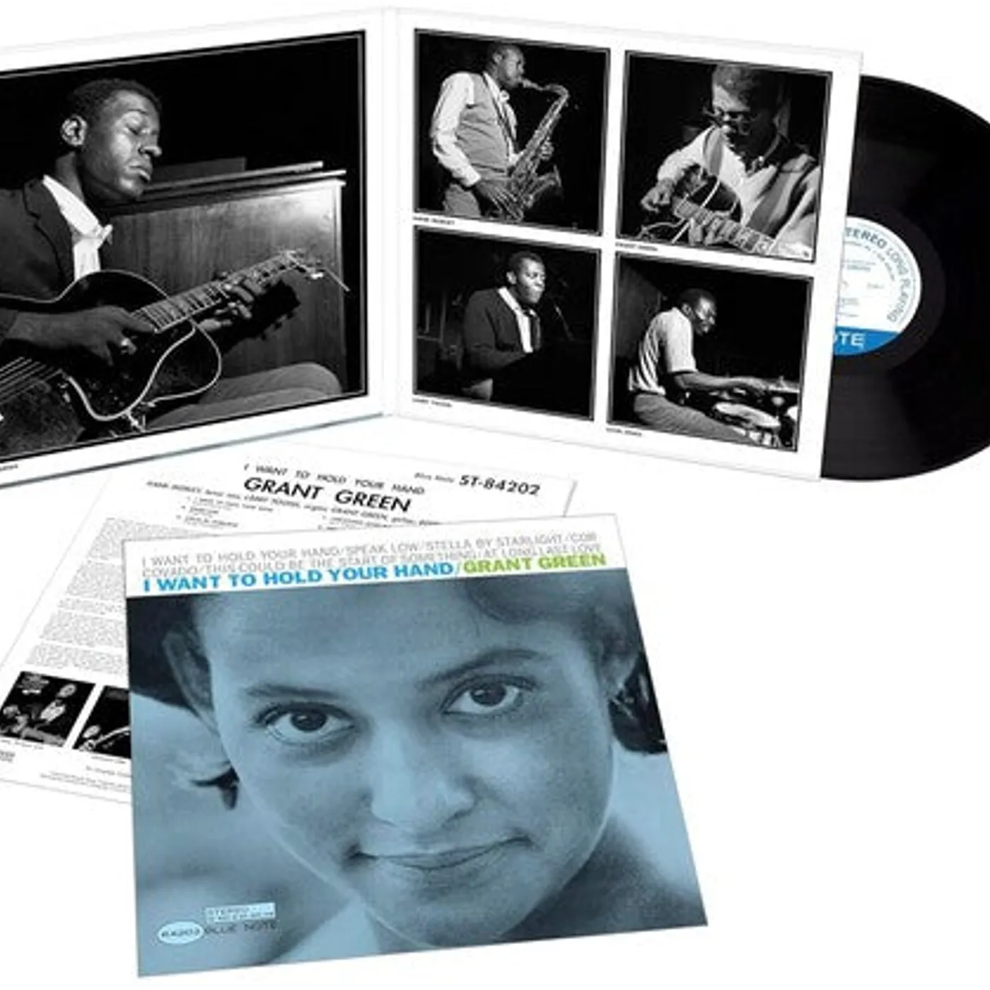 Grant Green LP Vinyl - I Want To Hold Your Hand (Blue Note Poet Series)