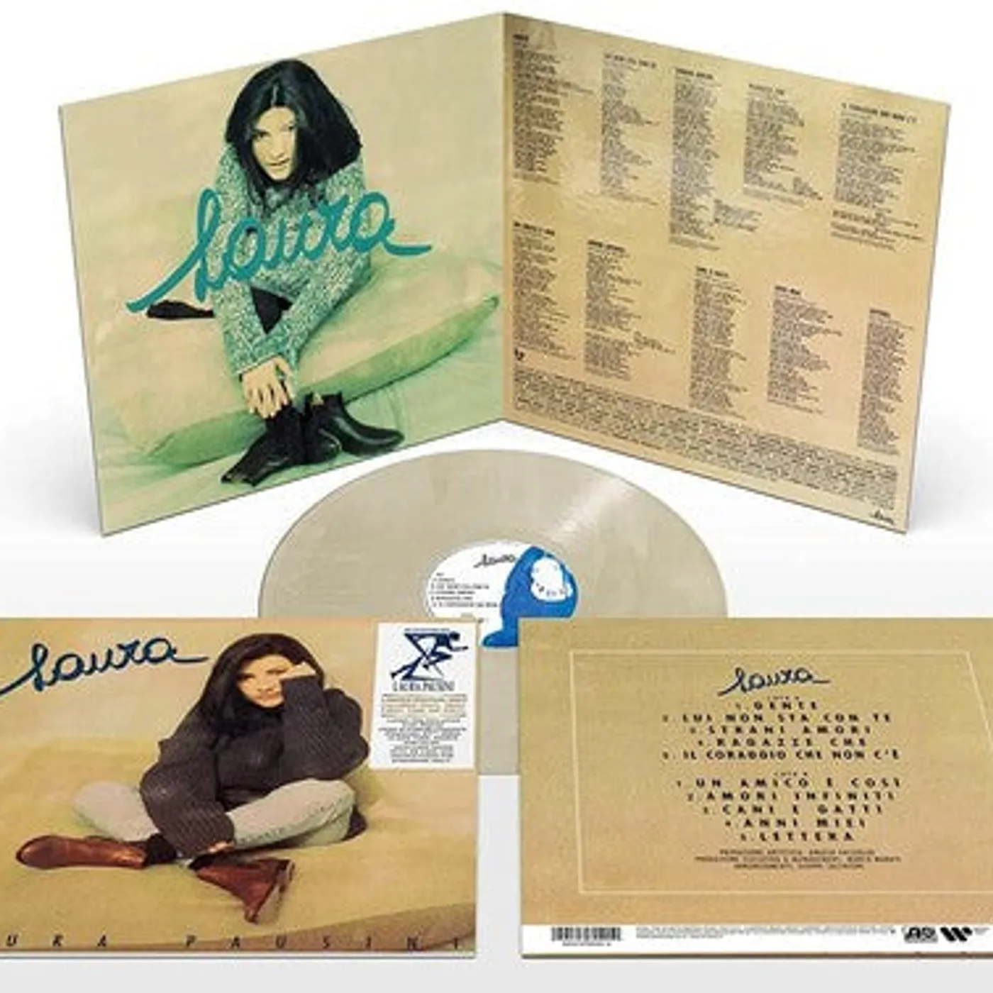 Laura Pausini LP Vinyl - Laura (Coloured Vinyl) (Ltd) (Numb) (Reis) (Ita)