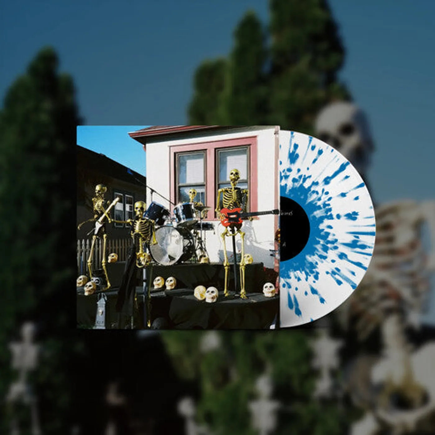 Oso Oso LP Vinyl - Life Till Bones (Blue) (Coloured Vinyl) (Wht) (Spla)