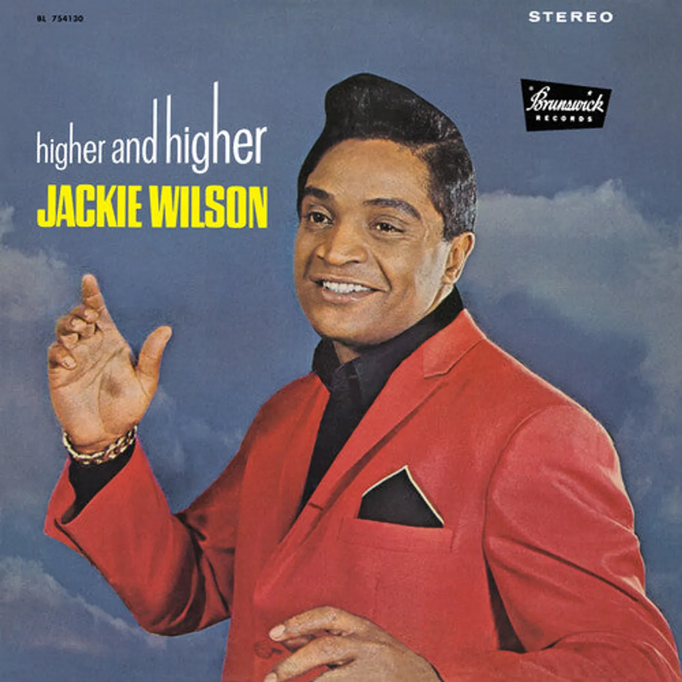 Jackie Wilson LP Vinyl - Higher & Higher - Blue (Blue) (Coloured Vinyl)