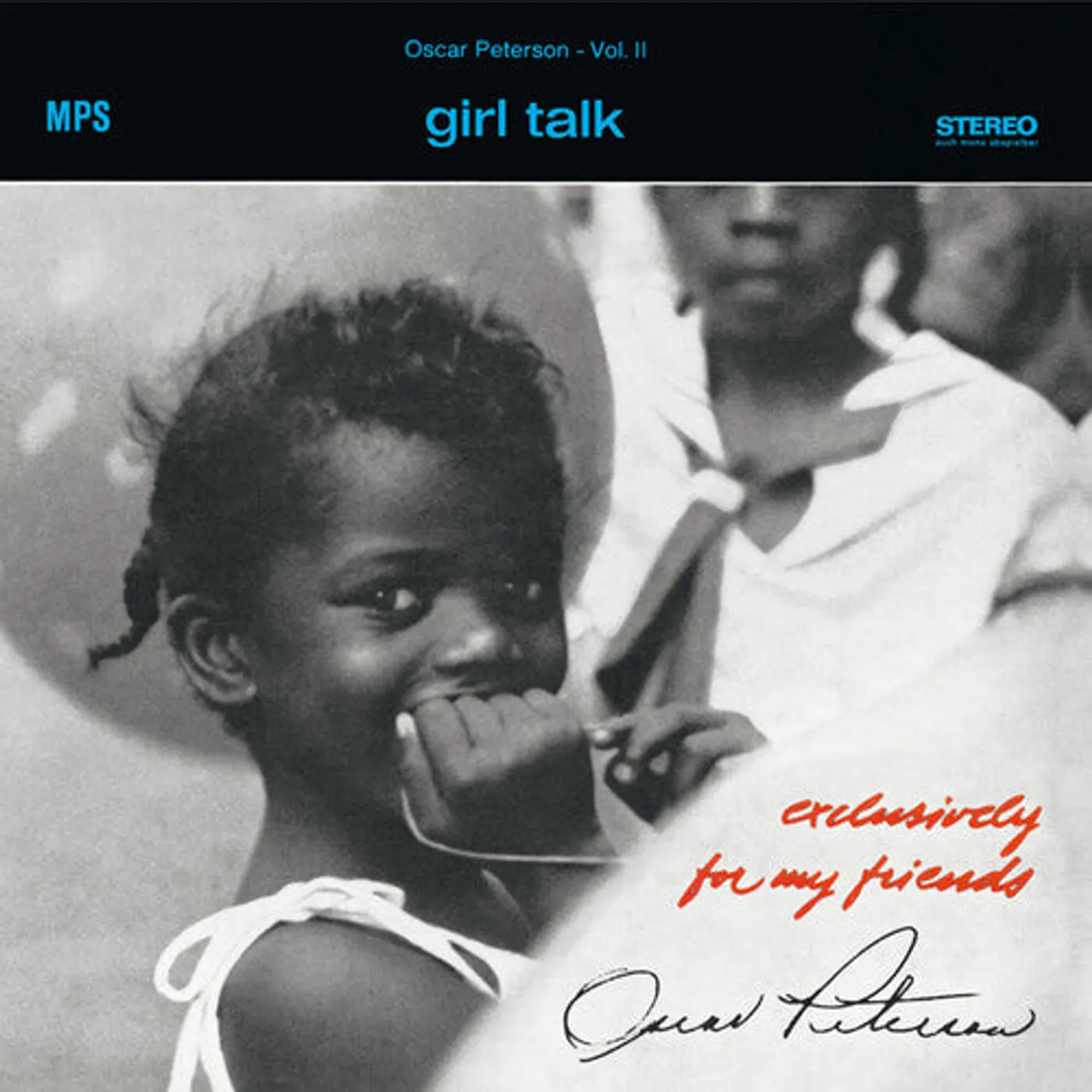 Oscar Peterson LP Vinyl - Girl Talk (Exclusively For My Friends Vol. 2)