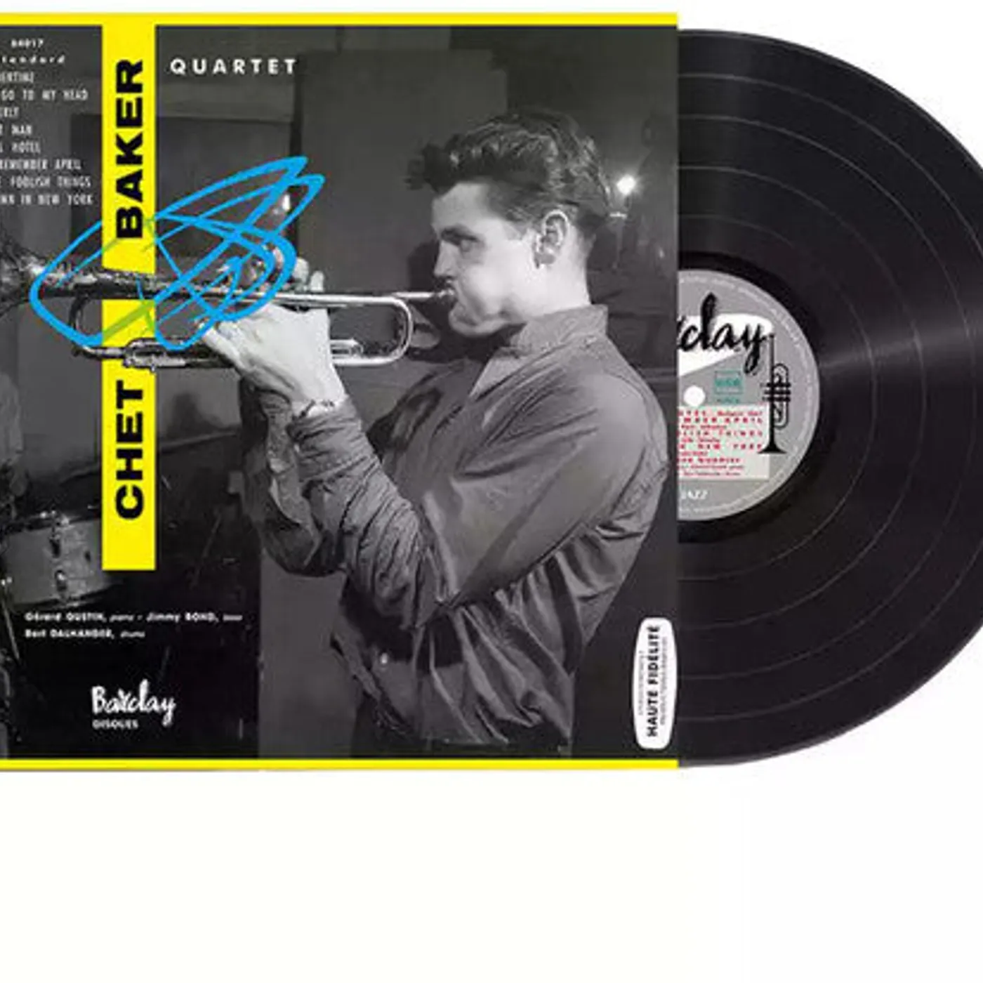Chet Baker LP Vinyl - Chet Baker Quartet 2 (Chet Baker In Paris Vol. 2)