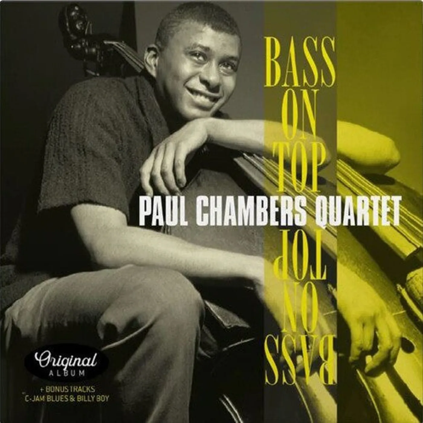Paul Chambers Quartet LP Vinyl - Bass On Top (Hol)
