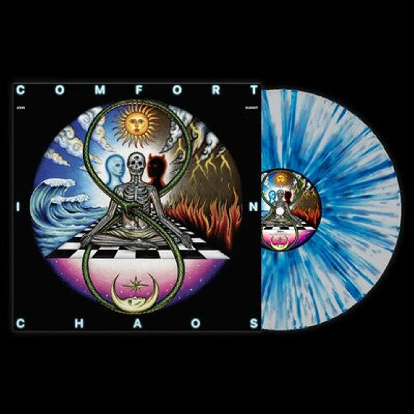 John Summit LP Vinyl - Comfort In Chaos (Comfort Edition) (Blue) (Coloured Vinyl)