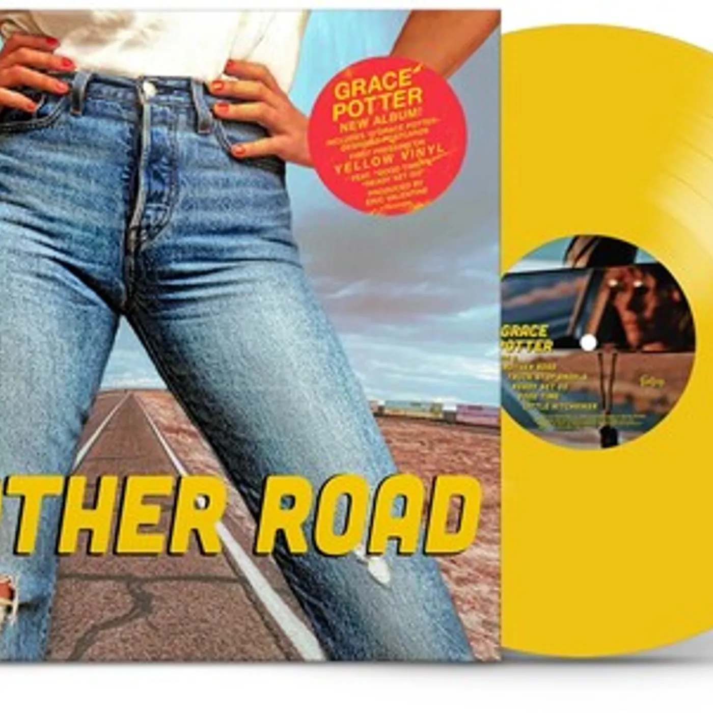 Grace Potter LP Vinyl - Mother Road (Coloured Vinyl) (Post) (Ylw)