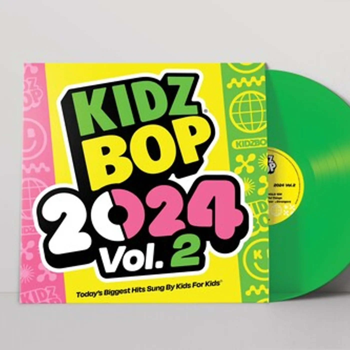 Kidz Bop Kids LP Vinyl - Kidz Bop 2024 Vol. 2 (Coloured Vinyl) (Grn)