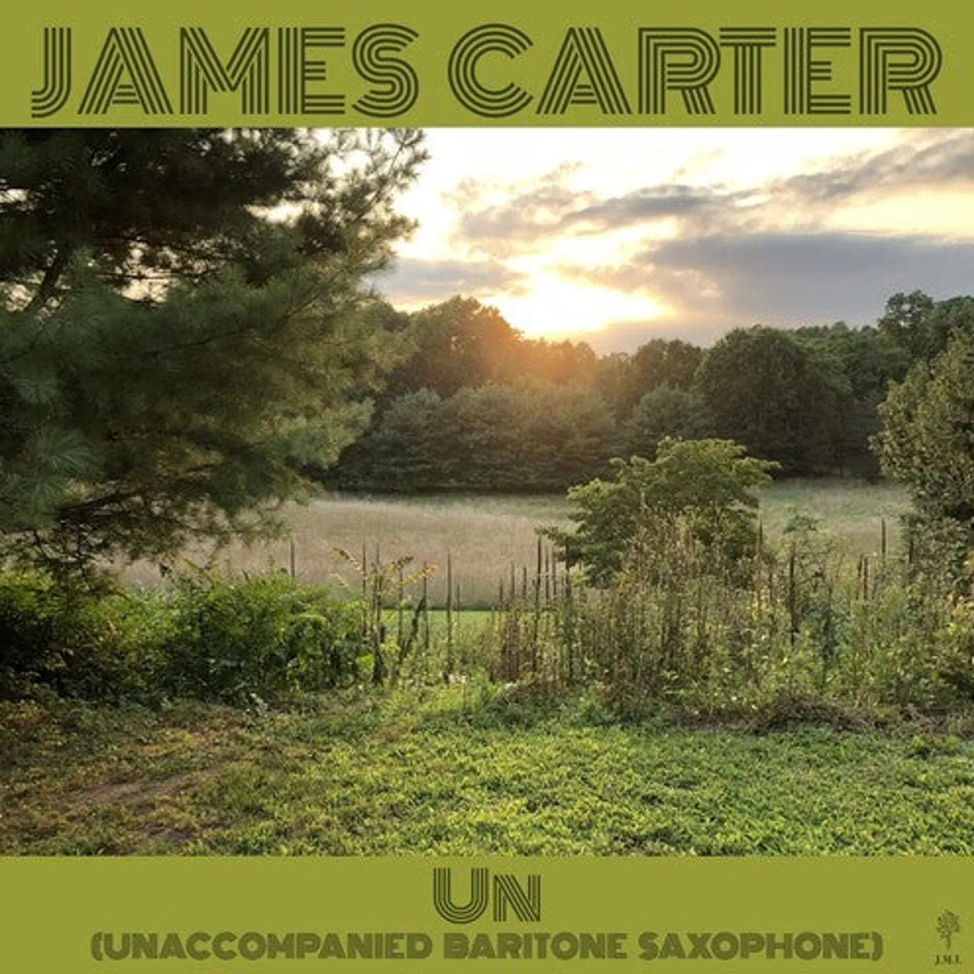 James Carter LP Vinyl - Un (Unaccompanied Baritone Saxophone) (Gate Fold)