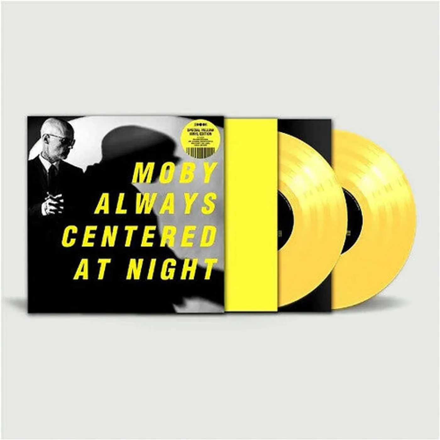 Moby LP Vinyl - Always Centered At Night (Coloured Vinyl) (Ltd) (Ylw) (Uk)