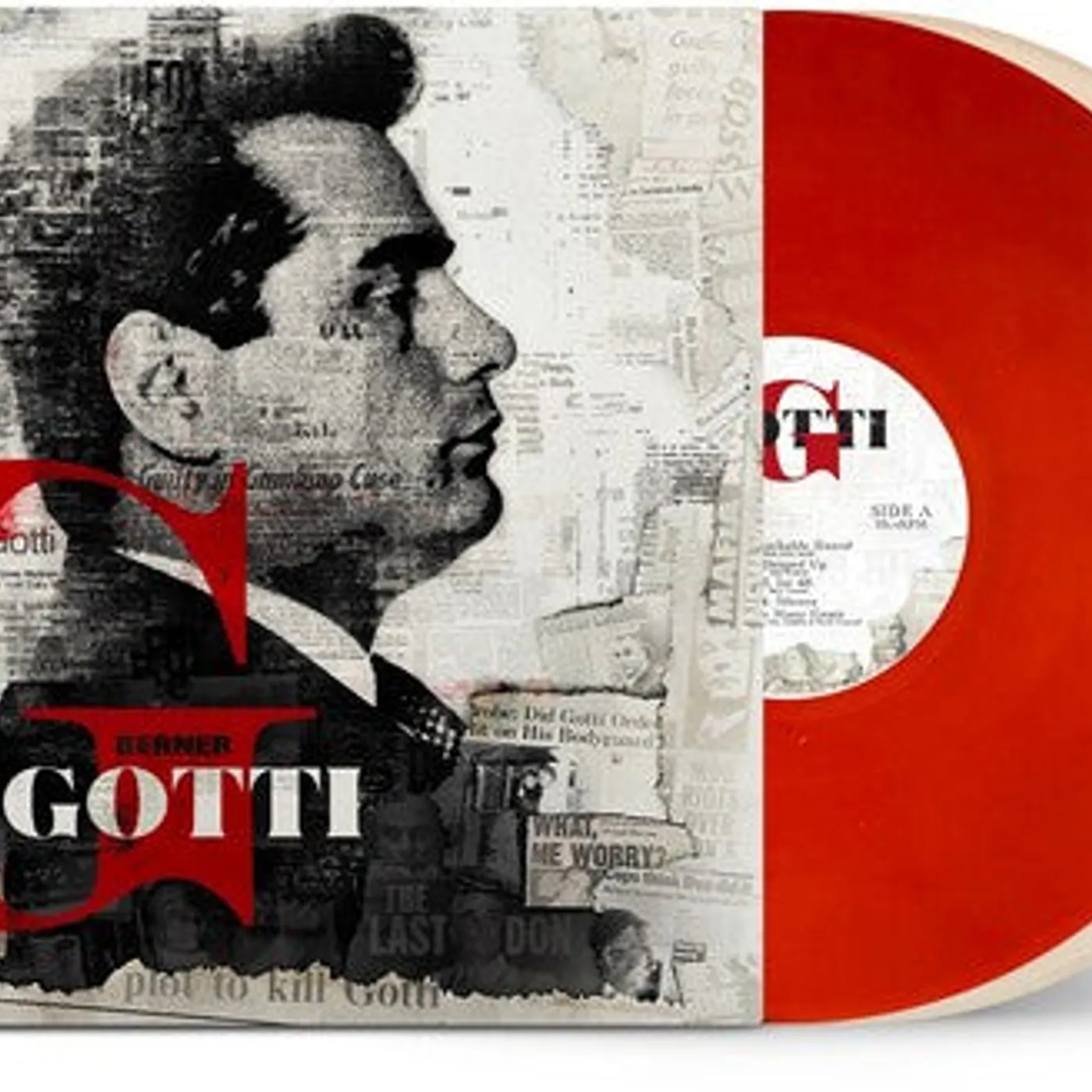 Berner LP Vinyl - Gotti - Candy Apple & Cream (Coloured Vinyl)
