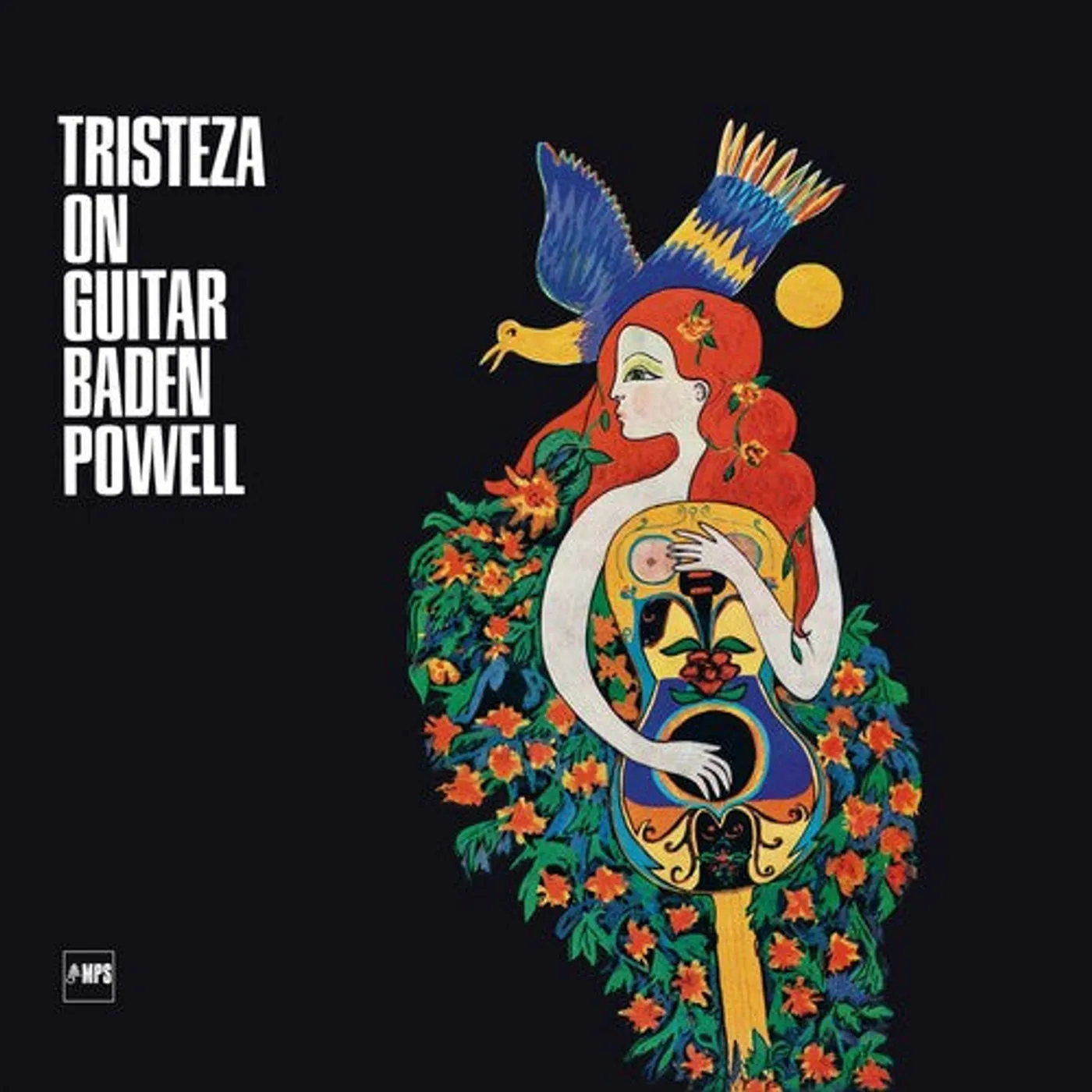 Baden Powell LP Vinyl - Tristeza On Guitar (Coloured Vinyl) (Red)