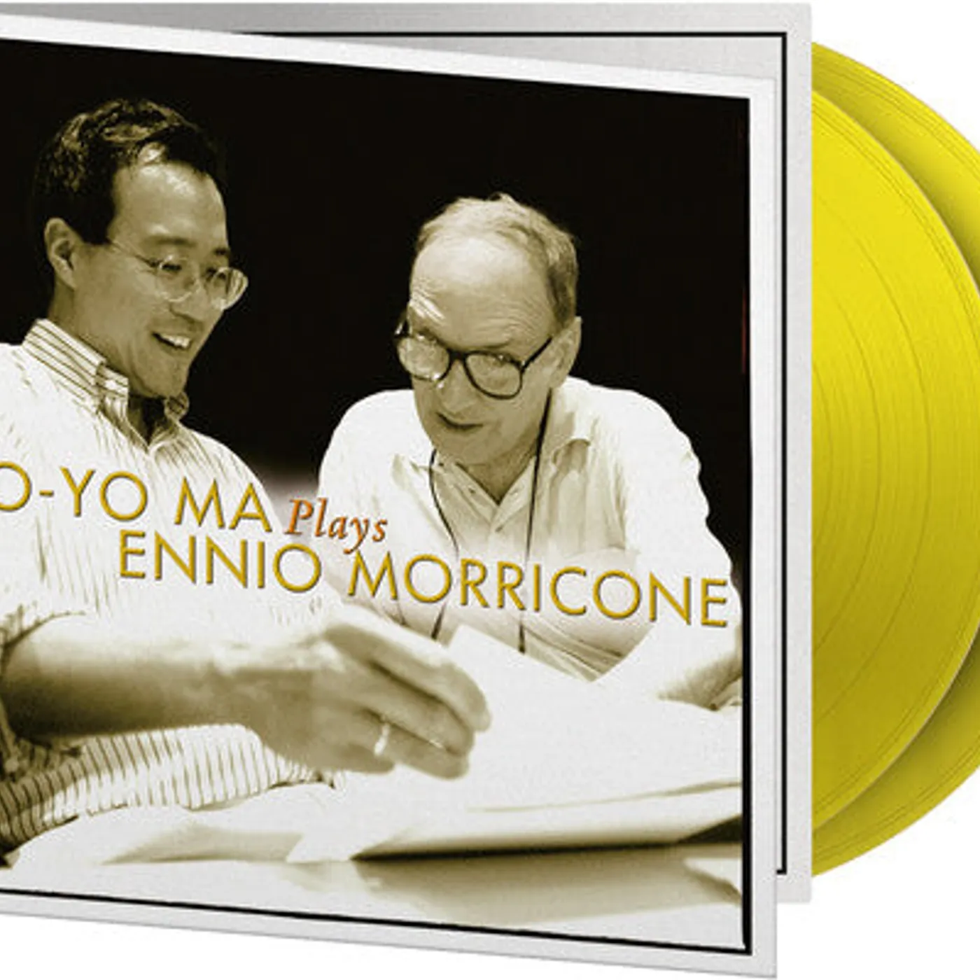 Yo-Yo Ma LP Vinyl - Plays Ennio Morricone (Coloured Vinyl) (Ylw)