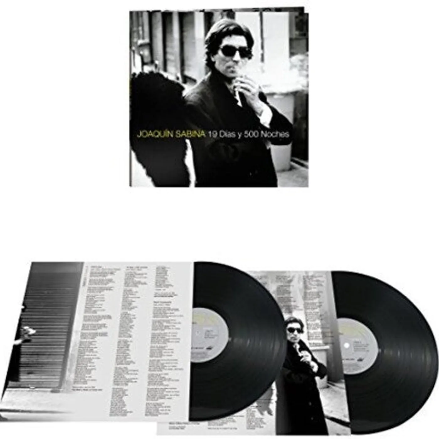 Joaquín Sabina LP Vinyl - 19 Dias Y 500 Noches (Arg)