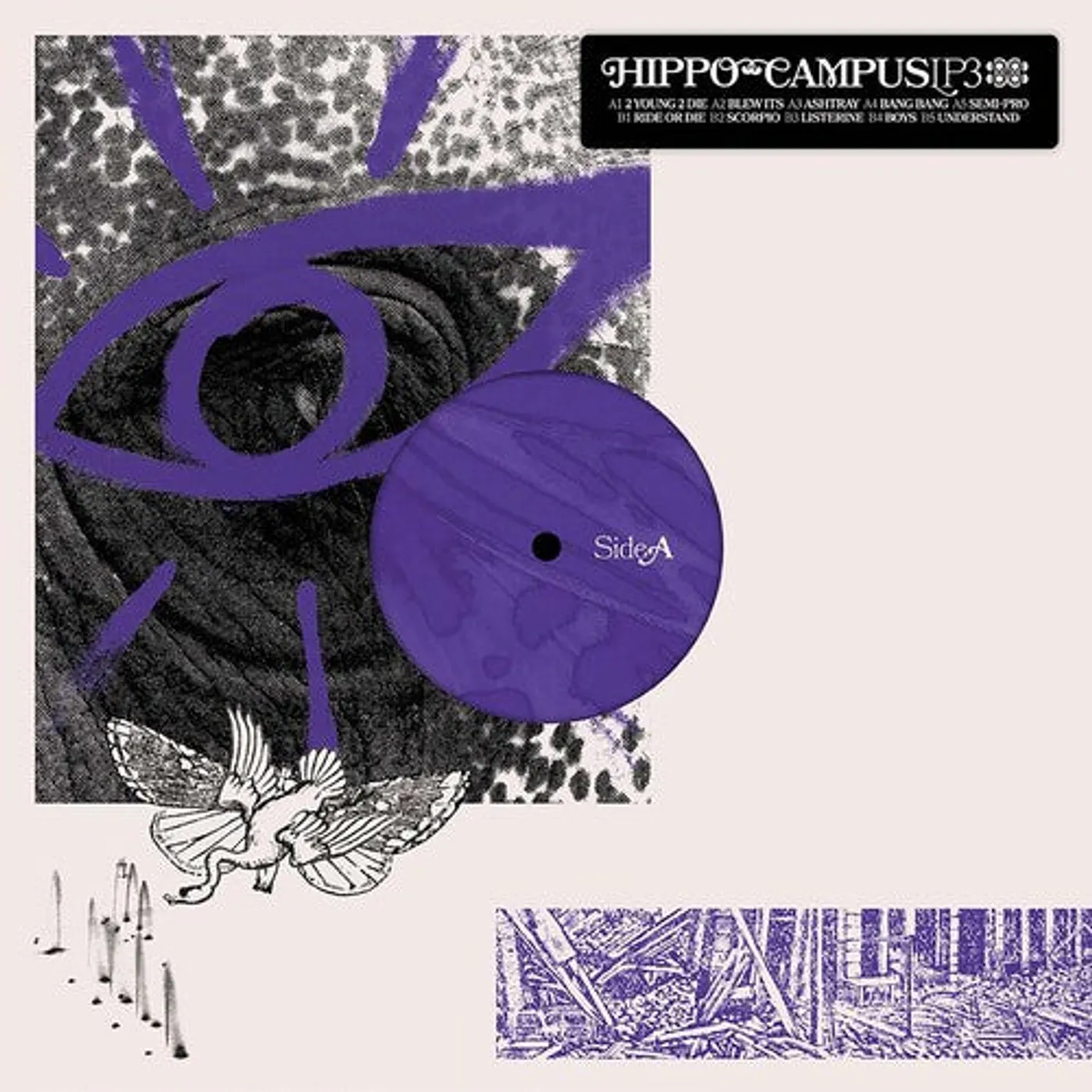 Hippo Campus LP Vinyl - Lp3 (Blk)