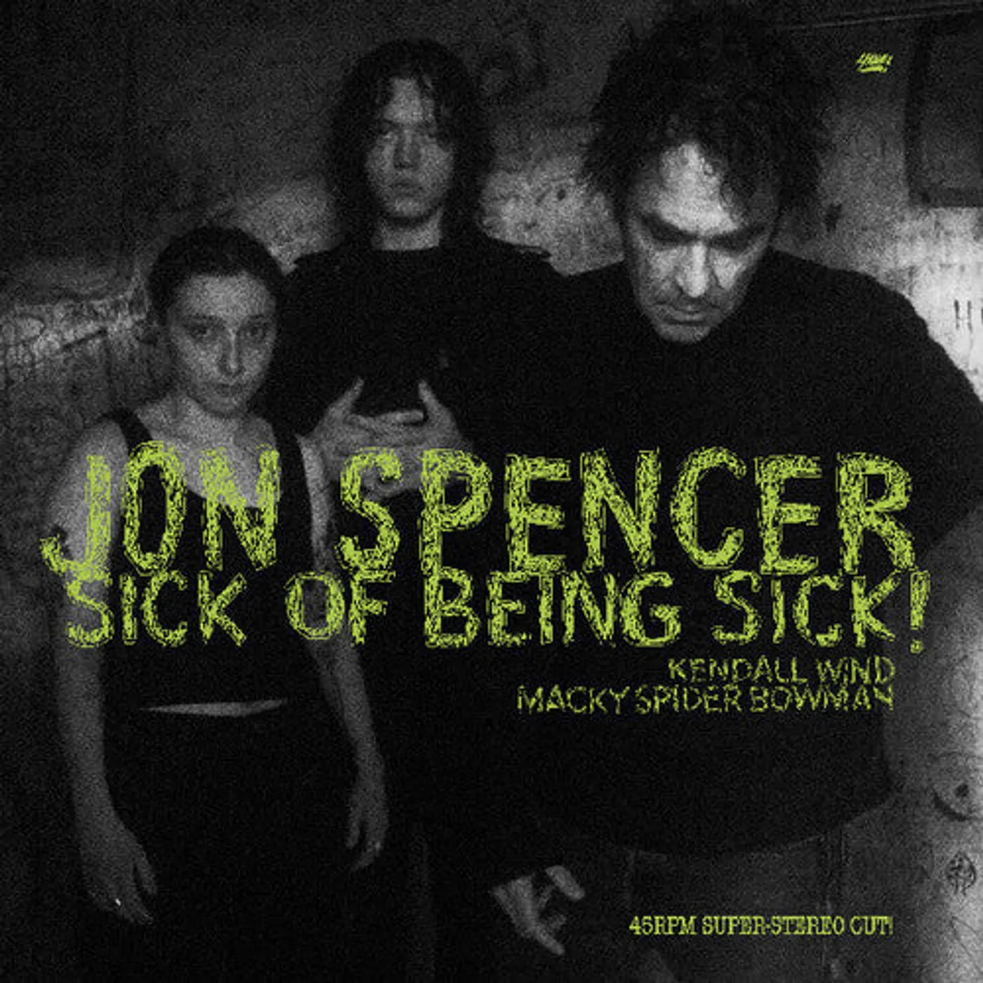 Jon Spencer LP Vinyl - Sick Of Being Sick (Cvnl) (Dlcd)