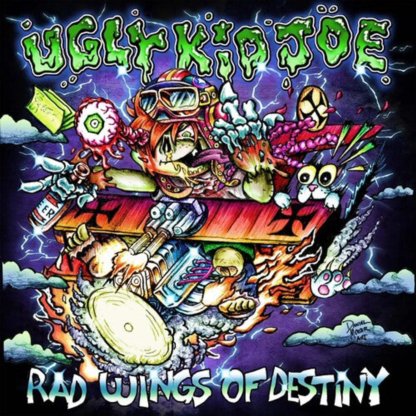 Ugly Kid Joe LP Vinyl - Rad Wings Of Destiny (Gate Fold) (Ltd) (Post)