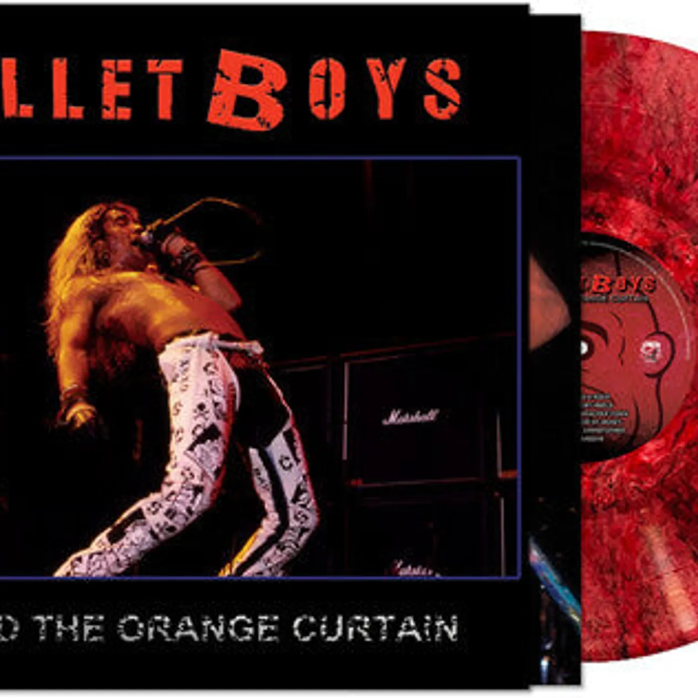 Bullet Boys LP Vinyl - Behind The Orange Curtain