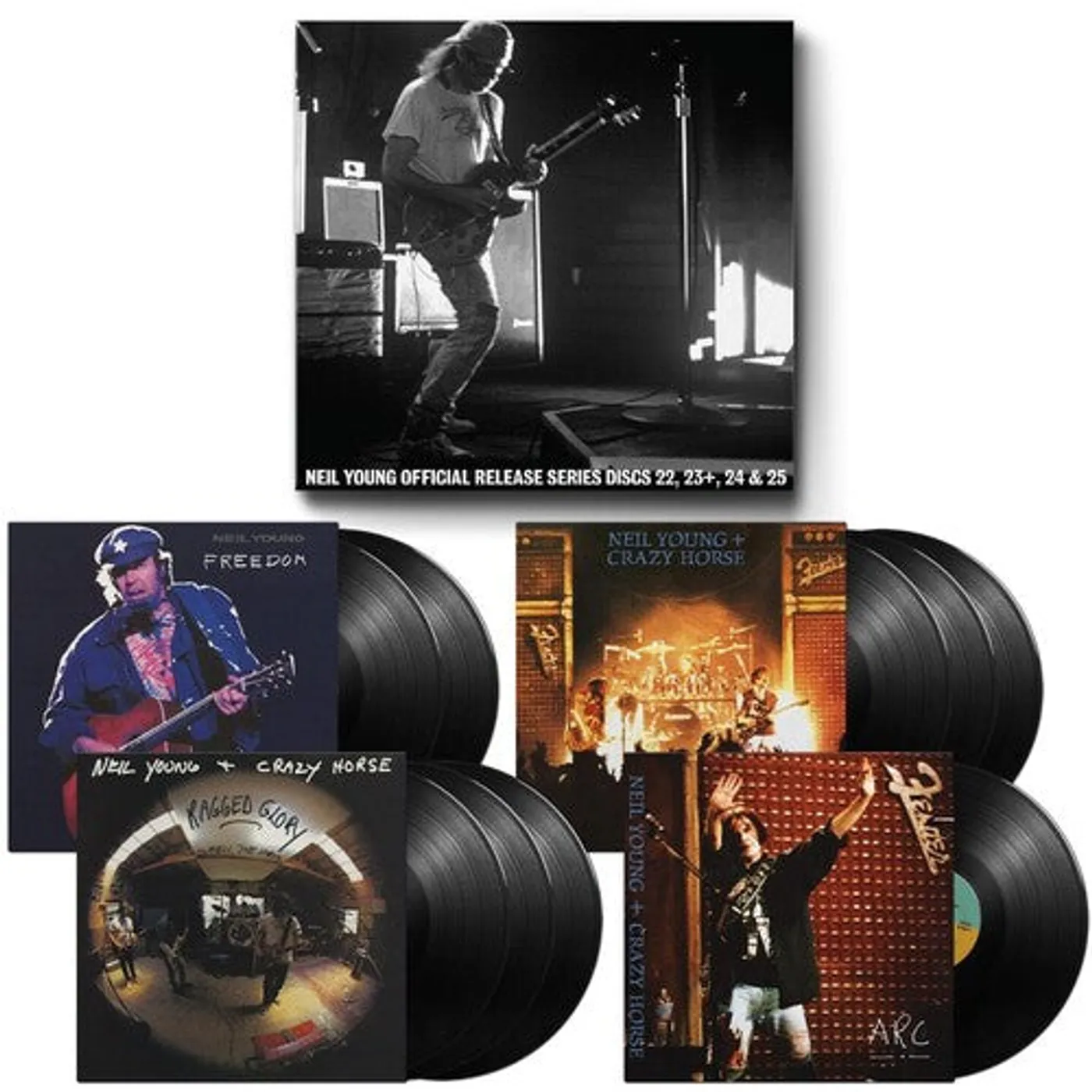 Neil Young LP Vinyl - Official Release Series Discs 22, 23+, 24 & 25