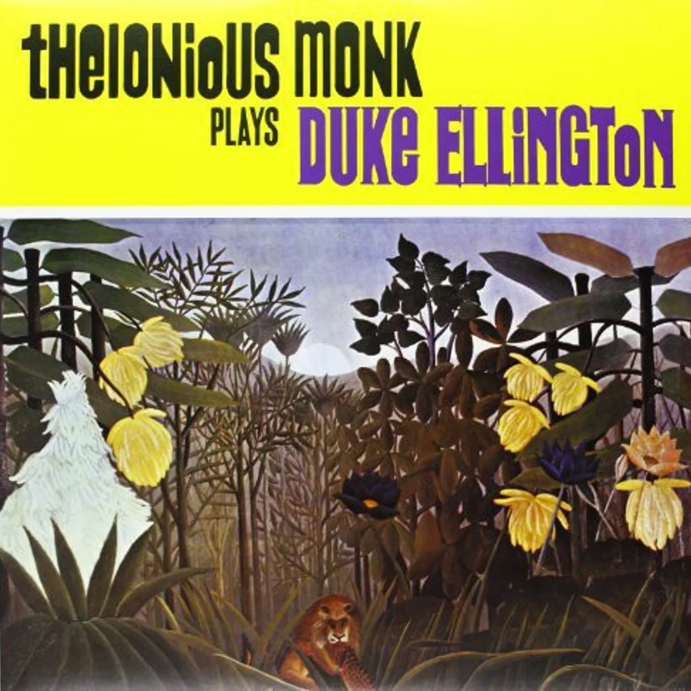Thelonious Monk LP Vinyl - Plays Duke Ellington