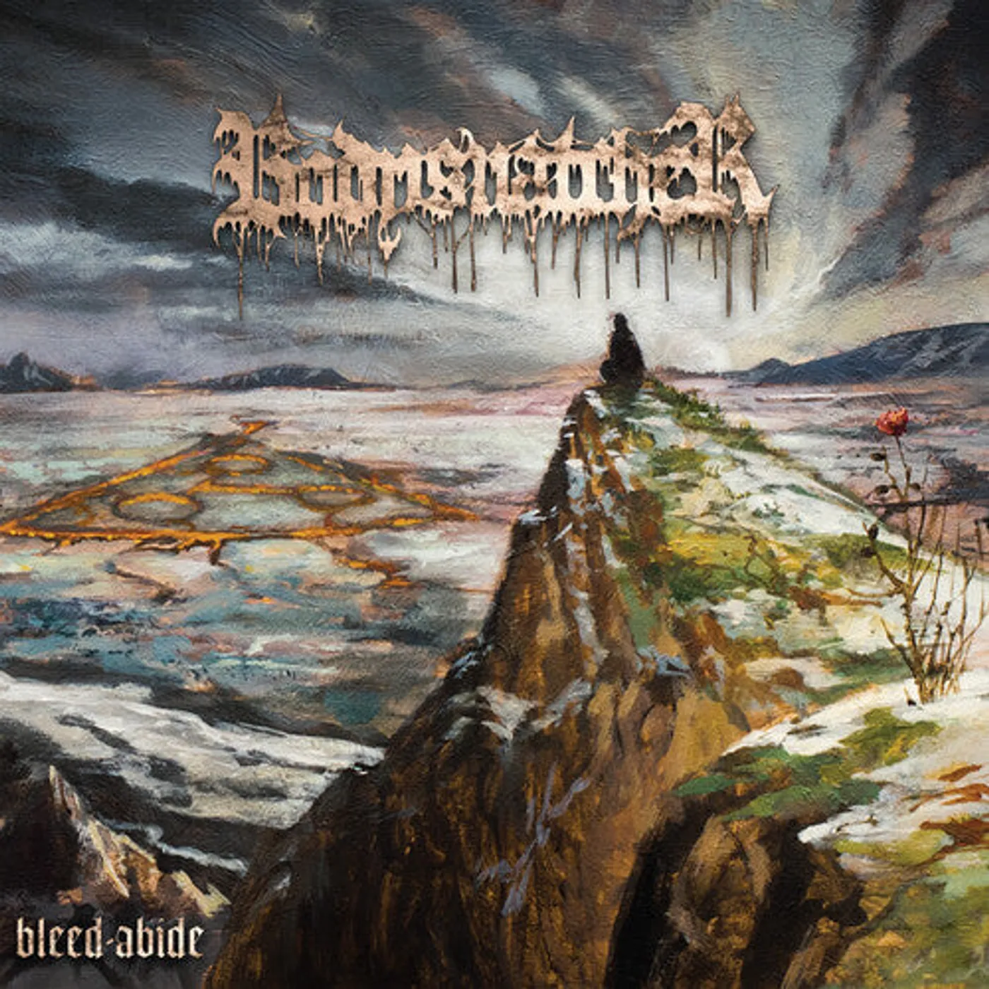 Bodysnatcher LP Vinyl - Bleed-Abide - Opaque Orchid - Opaque Bone (Coloured Vinyl)