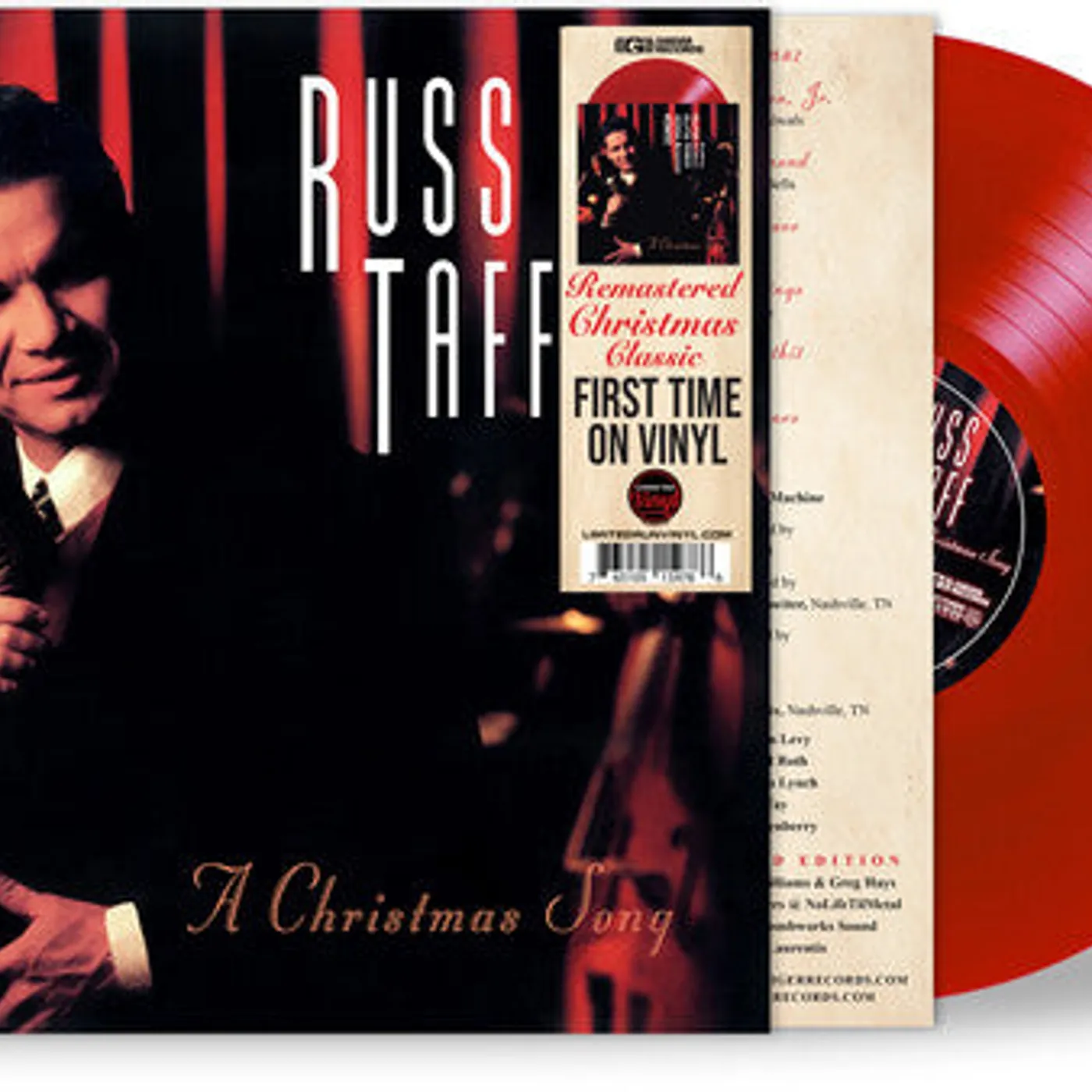 Russ Taff LP Vinyl - Christmas Song (Coloured Vinyl) (Red)