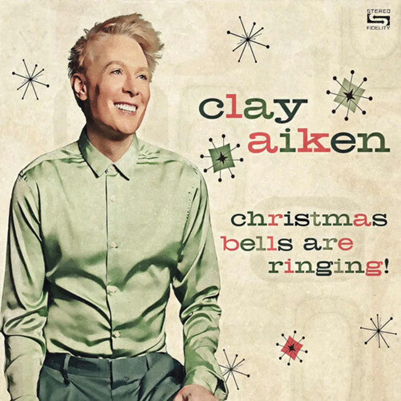 Clay Aiken LP Vinyl - Christmas Bells Are Ringing