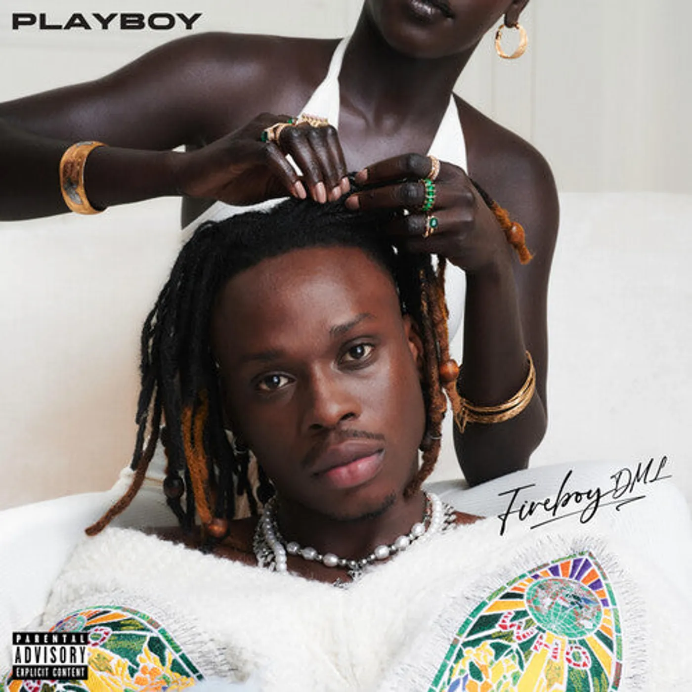 Fireboy DML LP Vinyl - Playboy - Bone (Coloured Vinyl) (Gate Fold)