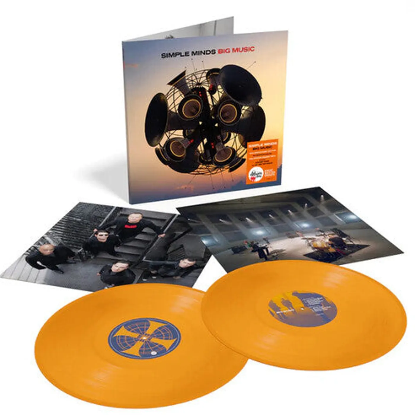 Simple Minds LP Vinyl - Big Music: 10Th Anniversary (Coloured Vinyl) (Ofgv) (Uk)