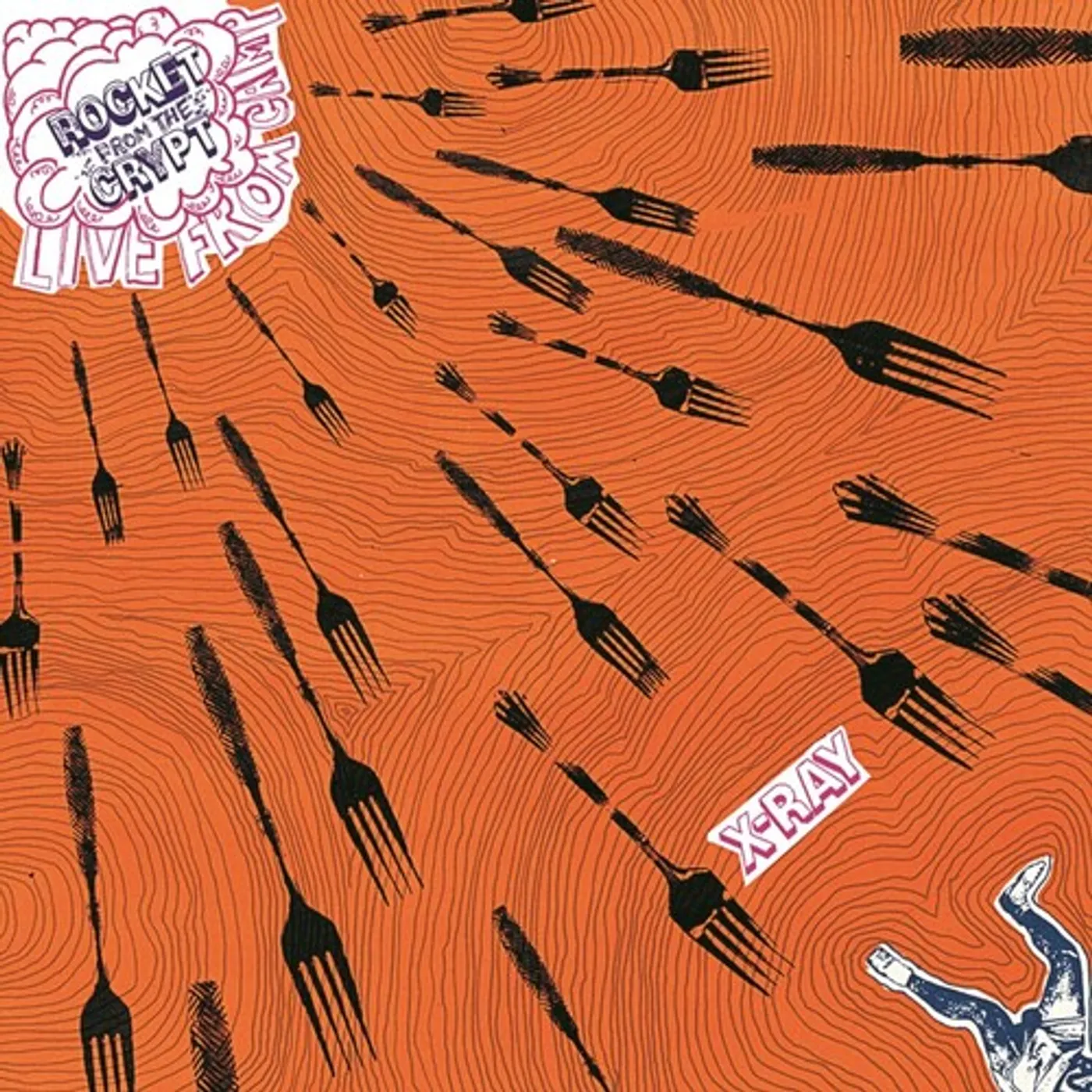 Rocket From The Crypt LP Vinyl - Live From Camp X-Ray (Ltd)