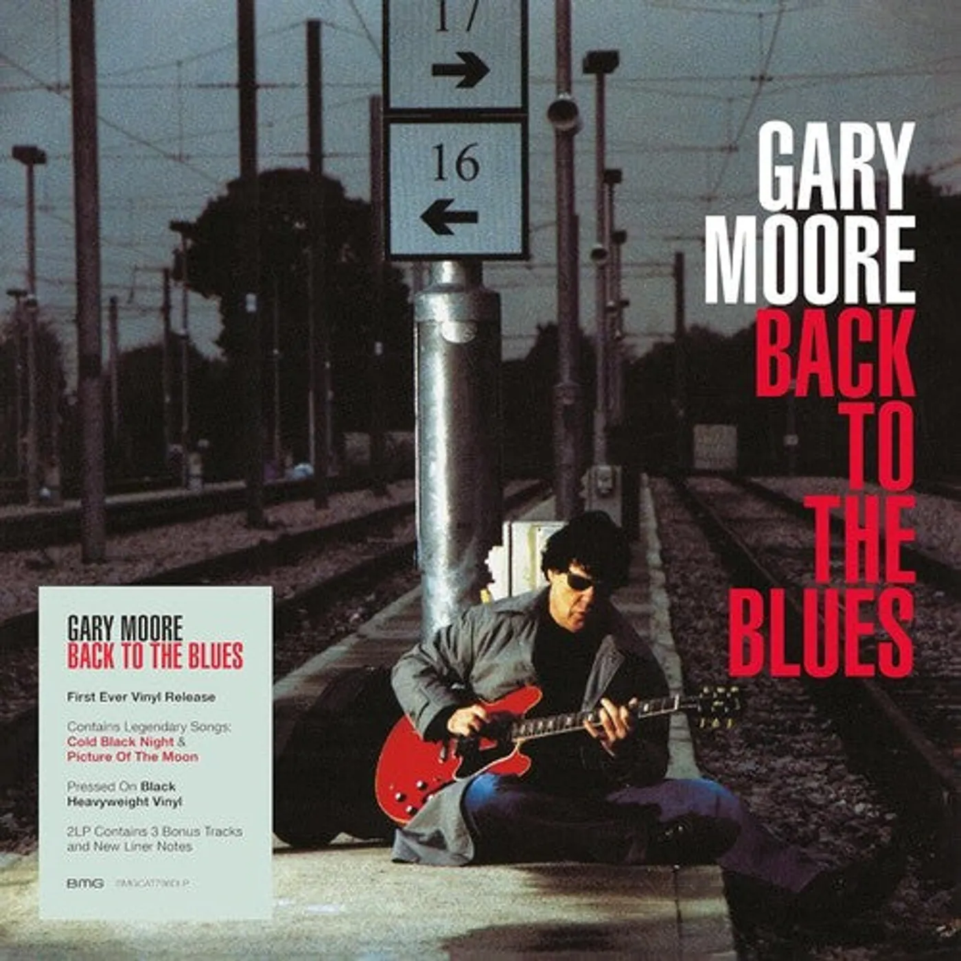 Gary Moore LP Vinyl - Back To The Blues